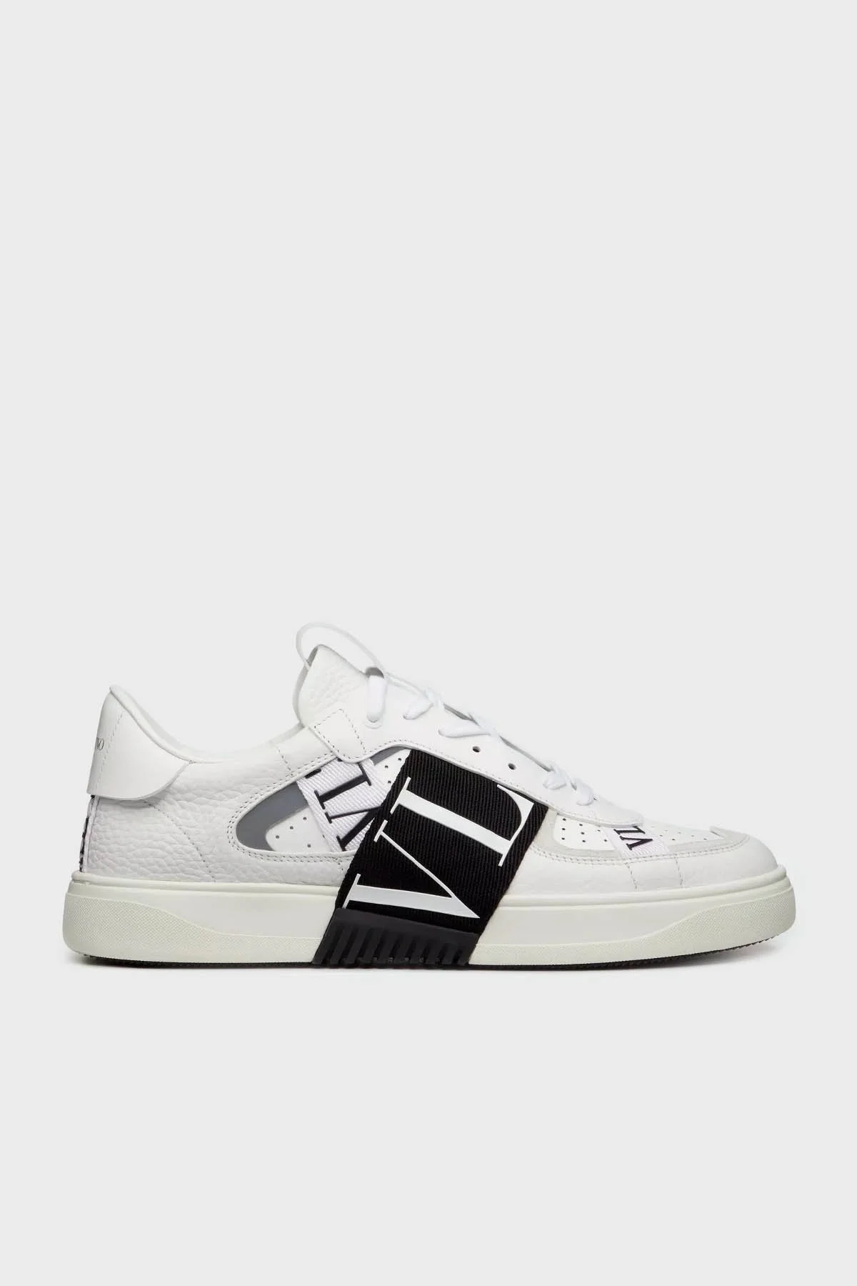 Valentino Garavani Logolu Deri Sneaker Erkek Ayakkabı 4Y2S0C58WRQ 24P BEYAZ - 1