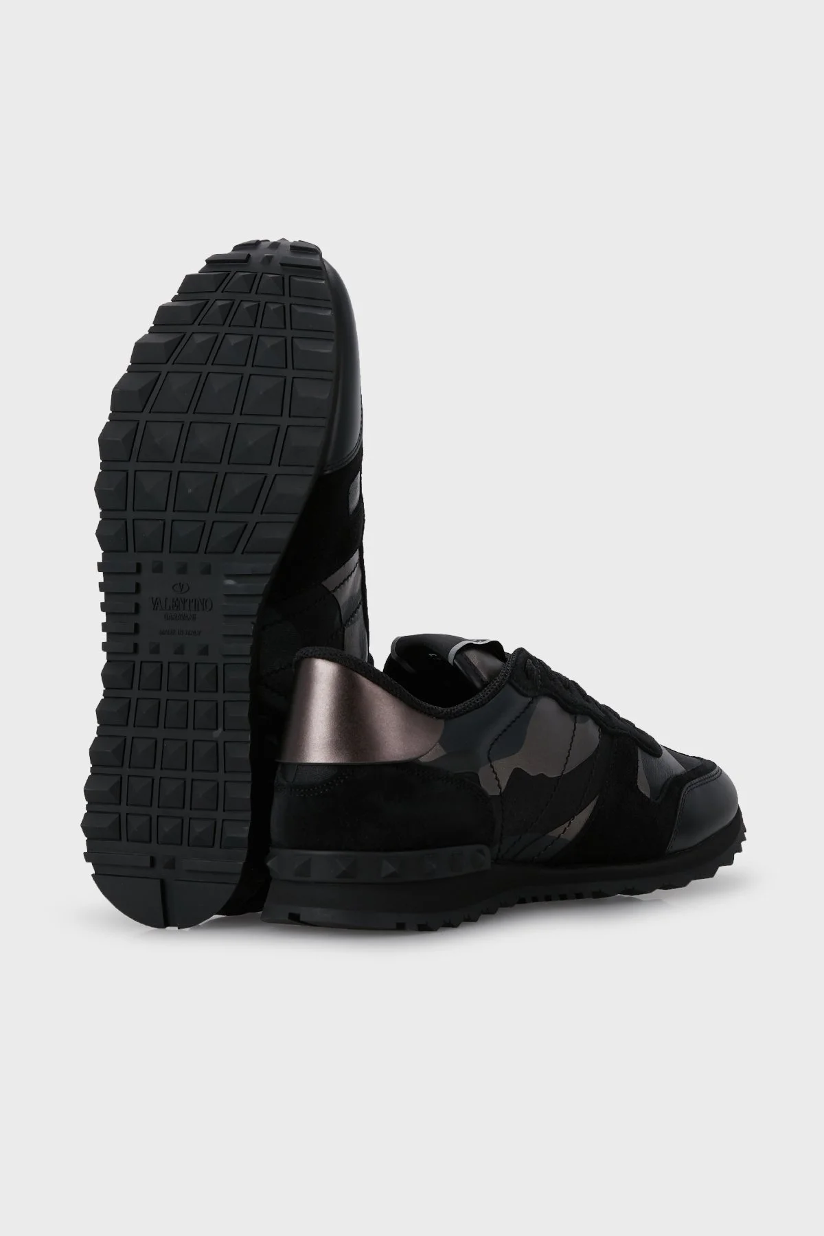 Valentino Garavani Logolu Hakiki Deri Erkek Ayakkabı 3Y2S0723NTA E43 SİYAH - 9