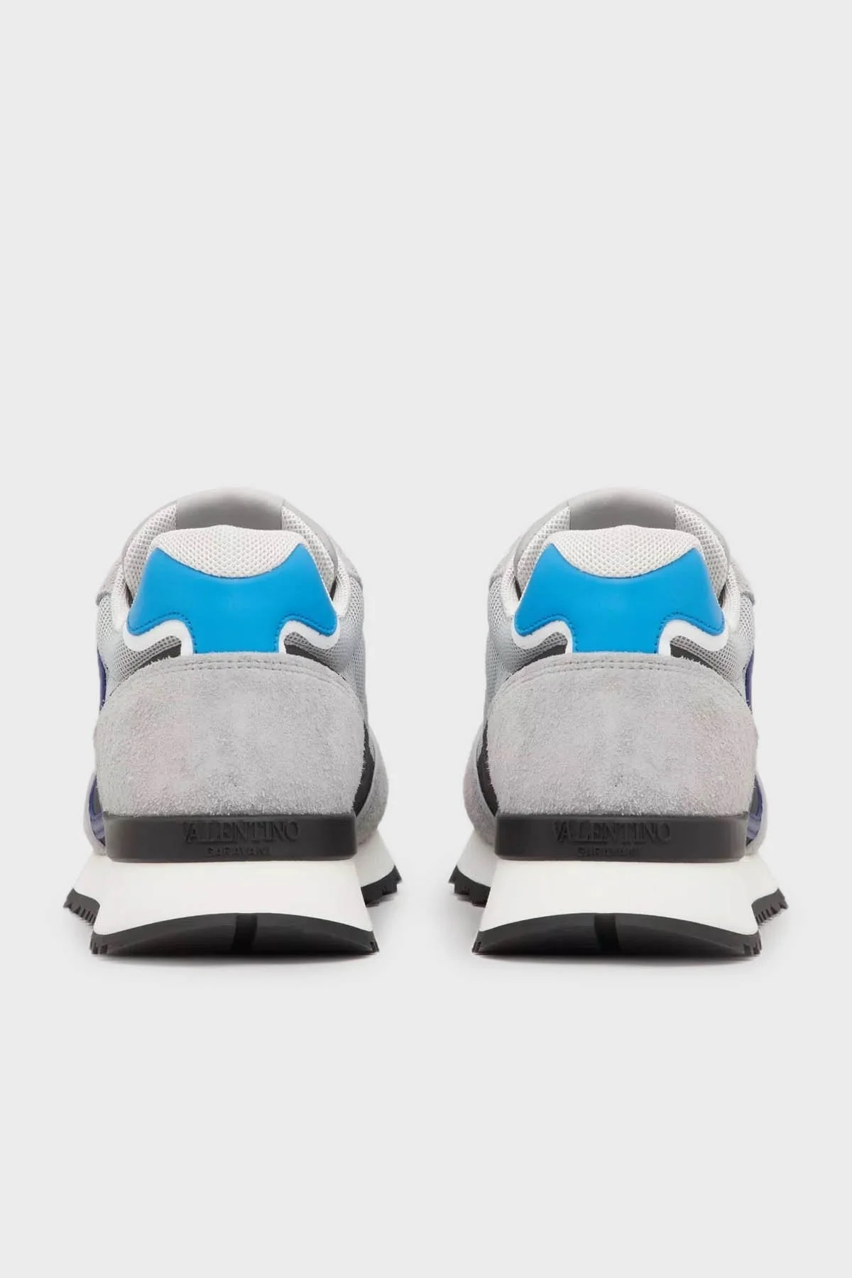 Valentino Garavani Logolu Hakiki Deri Sneaker Erkek Ayakkabı 4Y2S0H17TAE MJM GRİ - 9