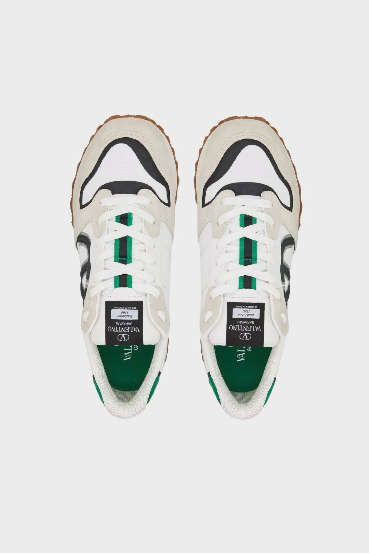 Valentino Garavani Logolu Hakiki Deri Sneaker Erkek Ayakkabı 4Y2S0H17TAE MJP BEYAZ - 4