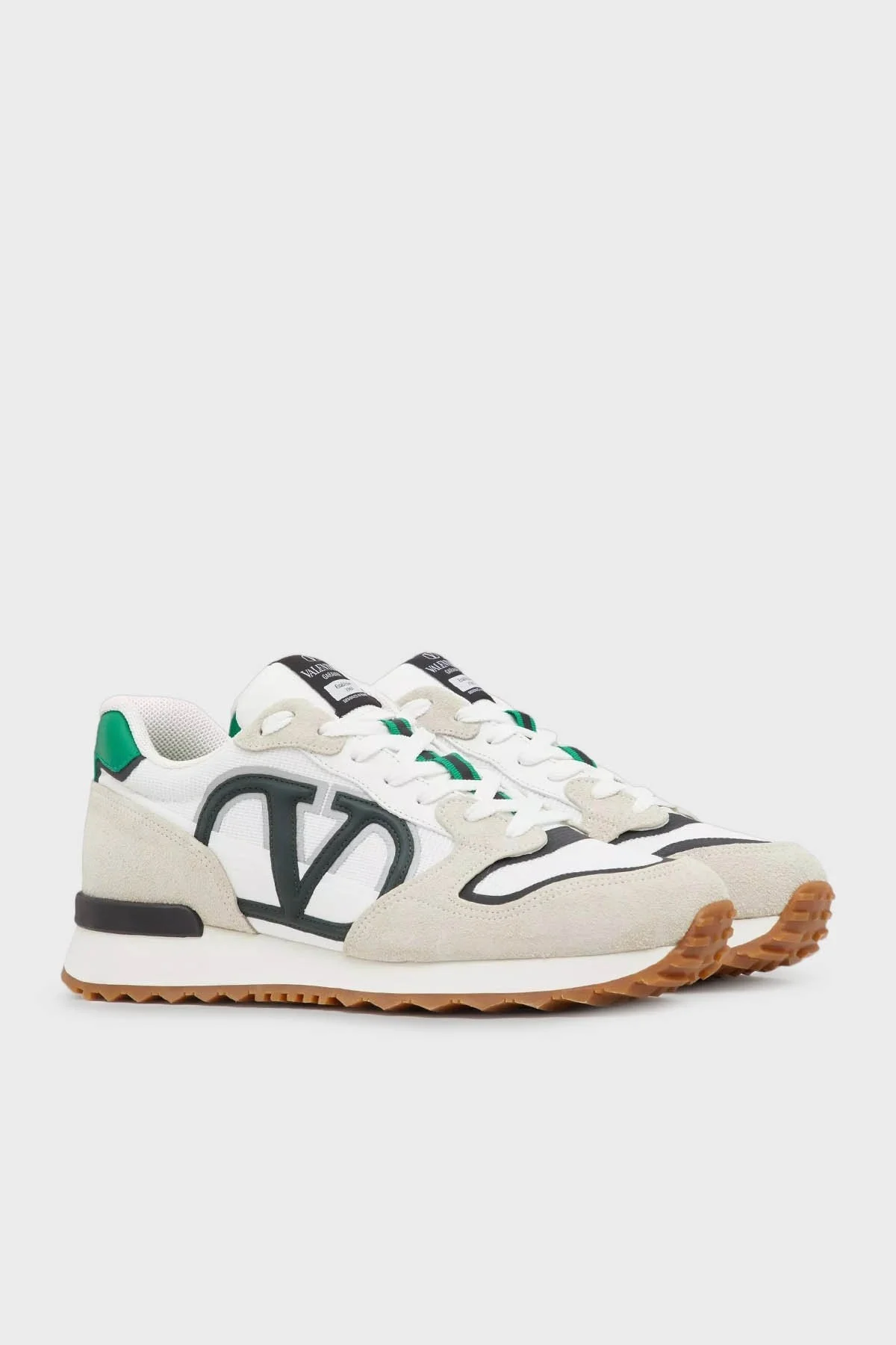 Valentino Garavani Logolu Hakiki Deri Sneaker Erkek Ayakkabı 4Y2S0H17TAE MJP BEYAZ - 6