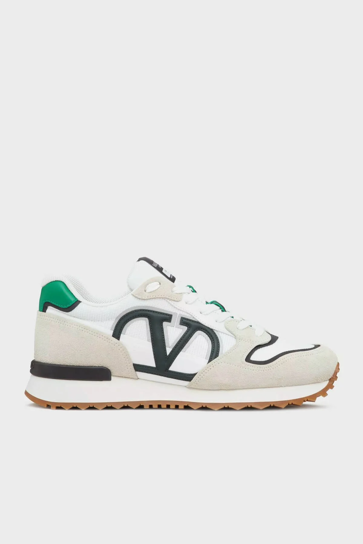 Valentino Garavani Logolu Hakiki Deri Sneaker Erkek Ayakkabı 4Y2S0H17TAE MJP BEYAZ - 1