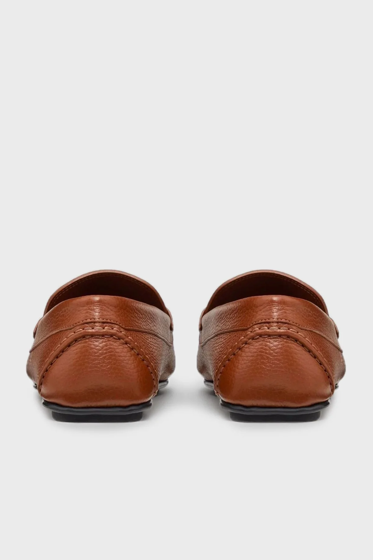 Valentino Garavani Logolu Hakiki Deri Loafer Erkek Ayakkabı 2Y2S0G30YST L94 TABA - 8