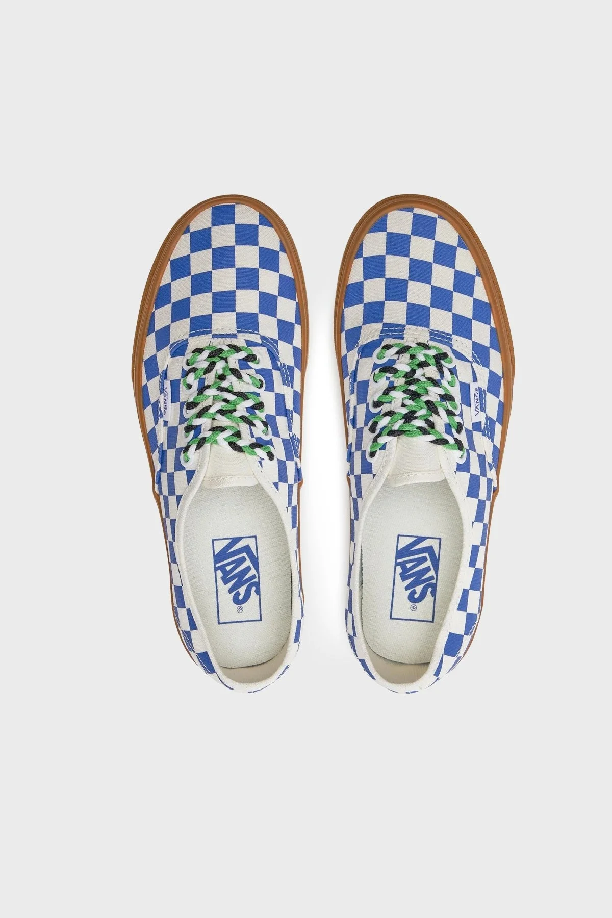 Vans Authentic Sneaker Bayan Ayakkabı VN0009PVY6Z1 BEYAZ-MAVİ - 4