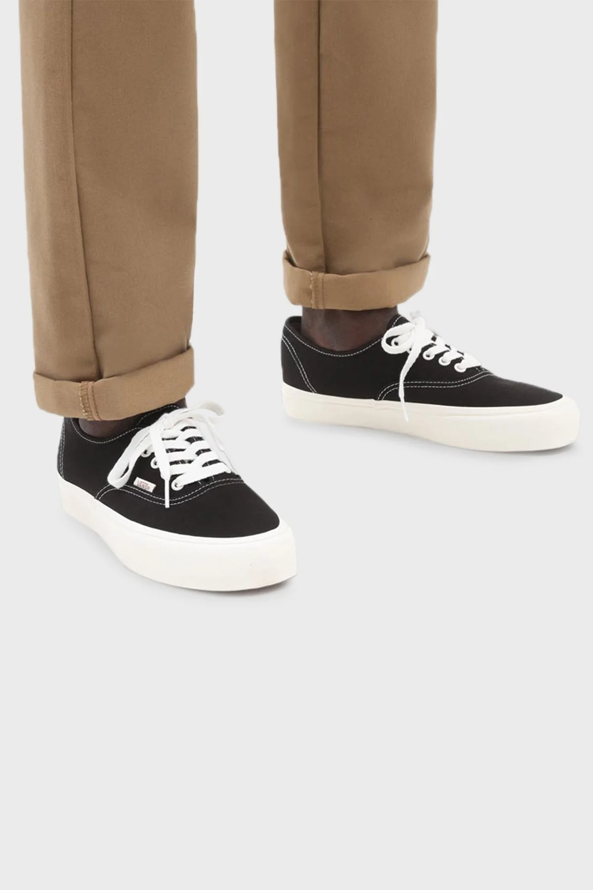 Vans Authentic VR3 Sneaker Unisex Ayakkabı VN0005UD1KP1 SİYAH-BEYAZ - 2