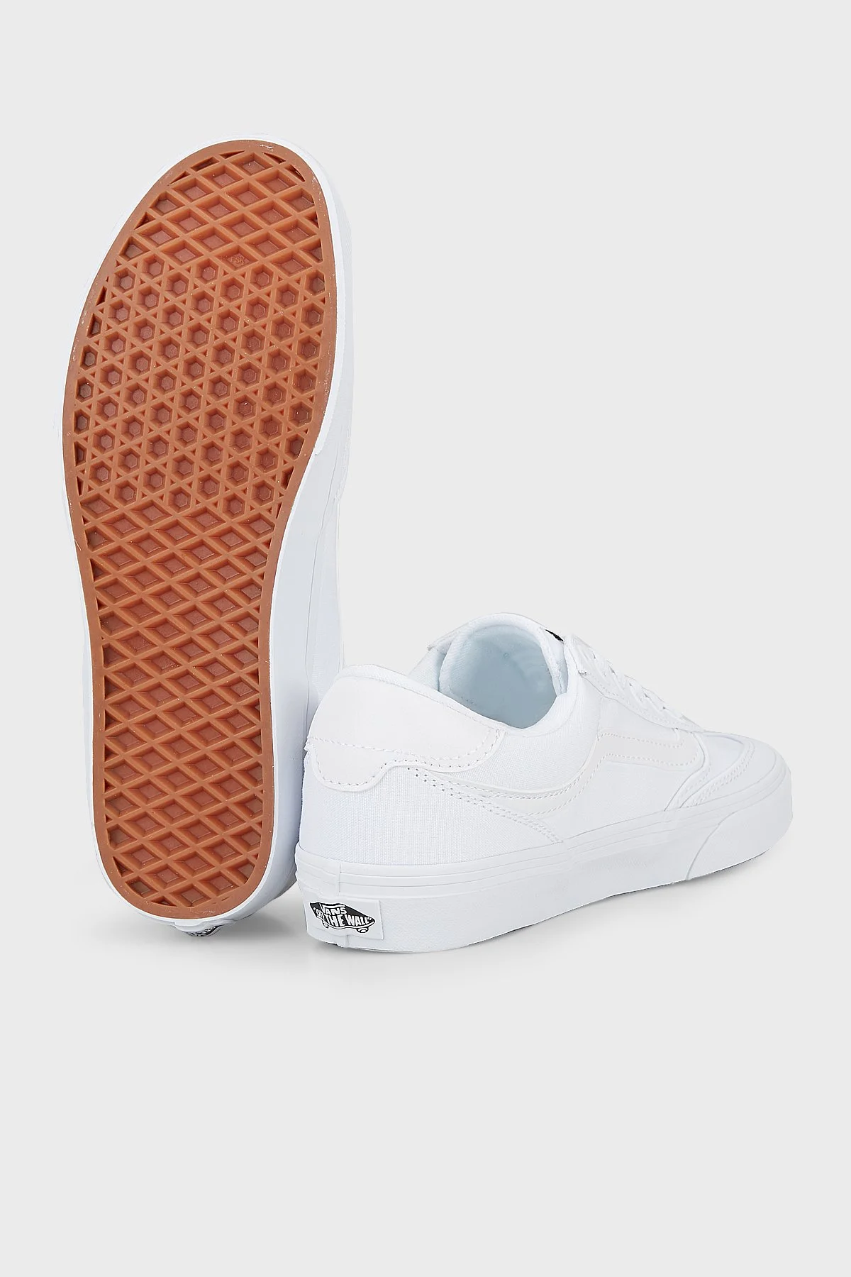 Vans Brooklyn LS Logolu Kanvas Sneaker Unisex Ayakkabı VN000EBDWWW1 BEYAZ - 5