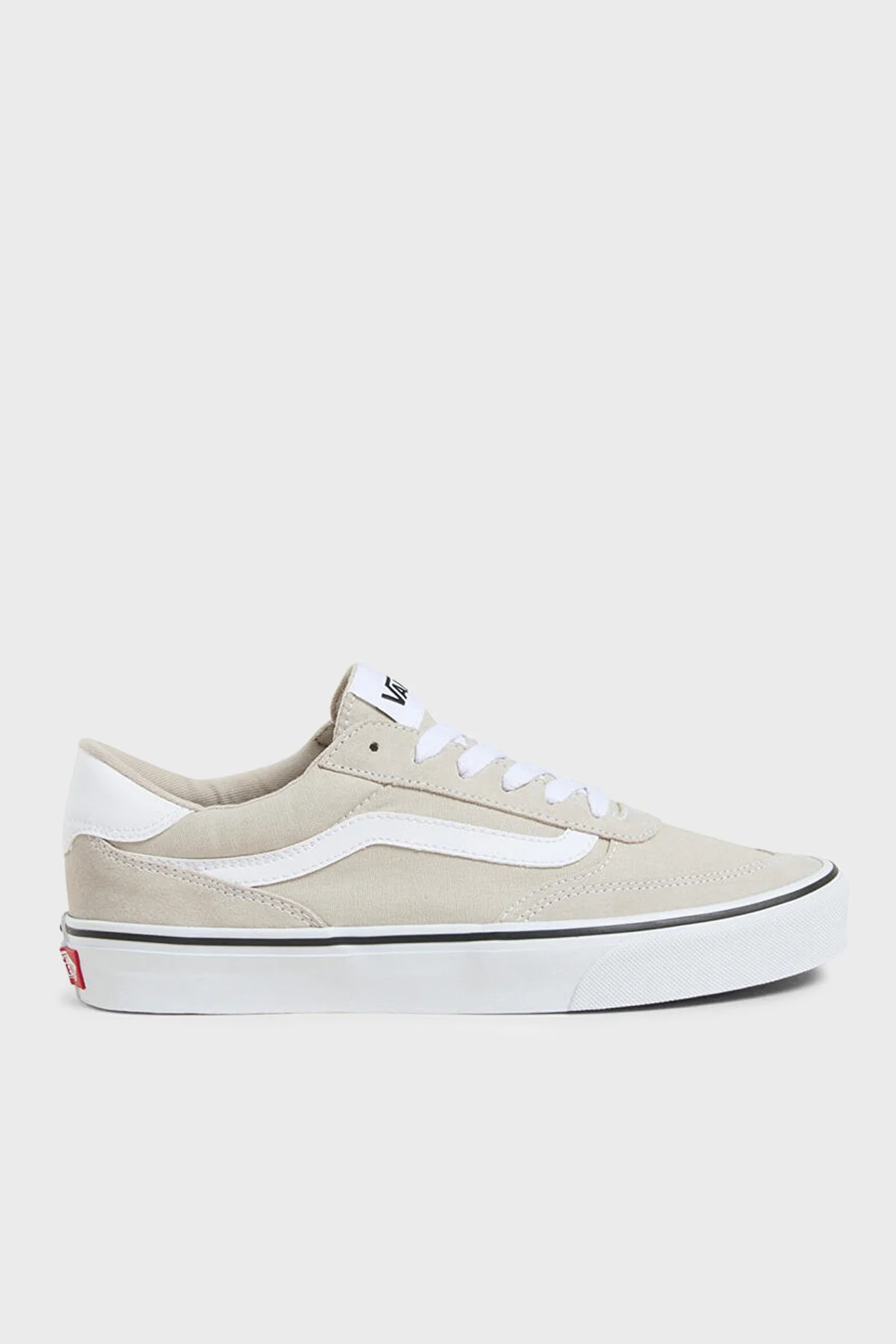 Vans Brooklyn LS Logolu Sneaker Erkek Ayakkabı VN000D7QFTY1 GRİ - 1
