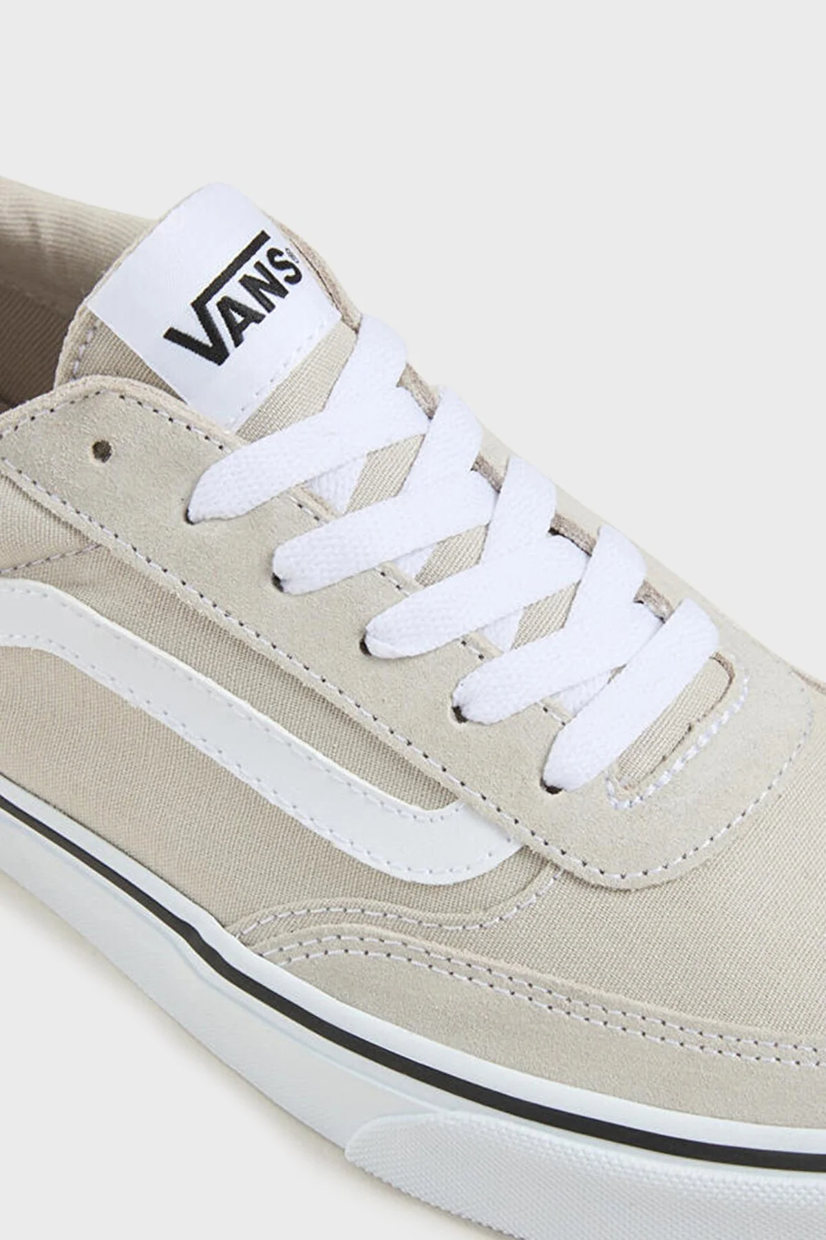 Vans Brooklyn LS Logolu Sneaker Erkek Ayakkabı VN000D7QFTY1 GRİ - 4