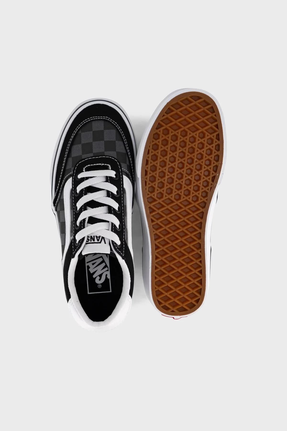 Vans Brooklyn LS Logolu Sneaker Unisex Ayakkabı VN000DBWEMV1 SİYAH - 4
