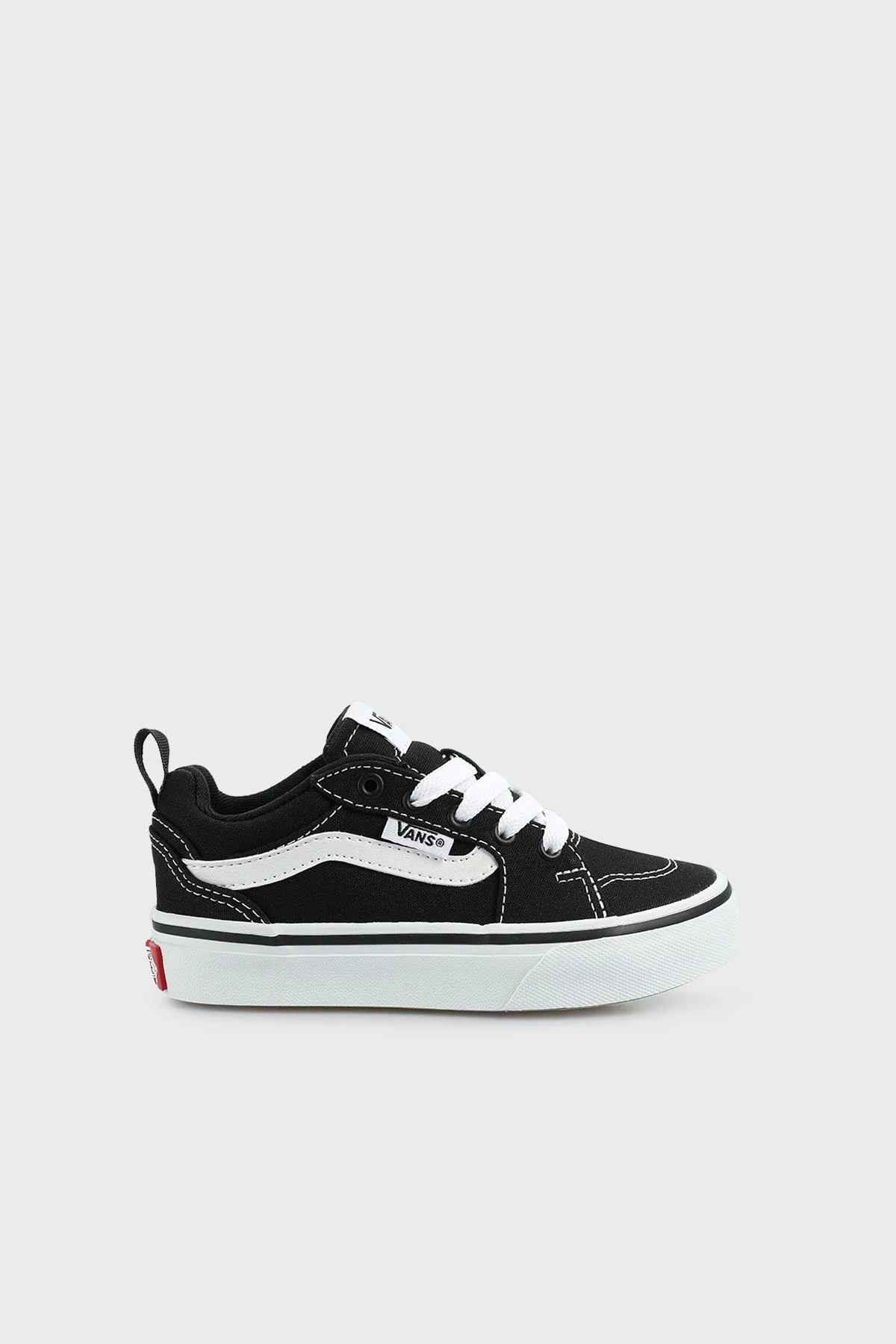 Vans Brooklyn LS Süet Logolu Casual Unisex Ayakkabı VN000DBWBA21 SİYAH-BEYAZ - 1