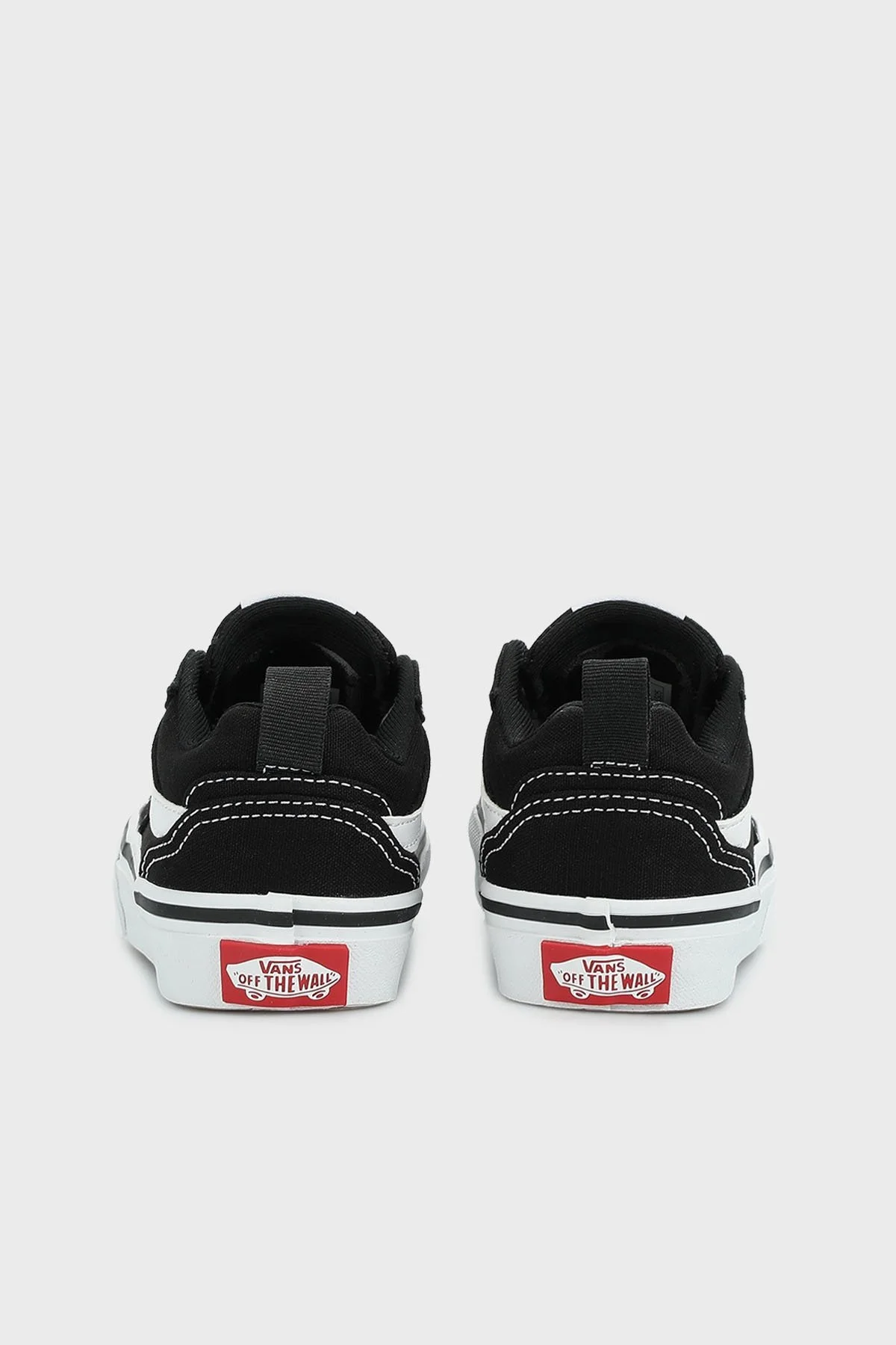 Vans Brooklyn LS Süet Logolu Casual Unisex Ayakkabı VN000DBWBA21 SİYAH-BEYAZ - 5