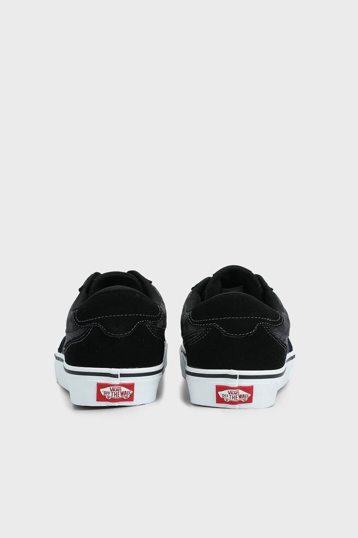 Vans Brooklyn LS Süet Sneaker Erkek Ayakkabı VN000D7QKOU1 SİYAH-GRİ - 5