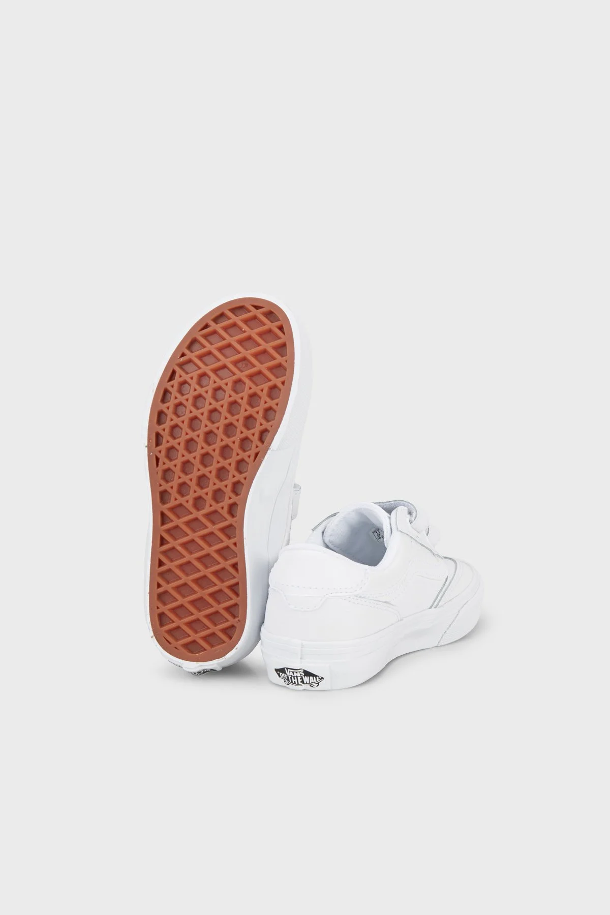 Vans Brooklyn LS V Cırt Cırtlı Sneaker Unisex Çocuk Ayakkabı VN000EKGWWW1 BEYAZ - 4