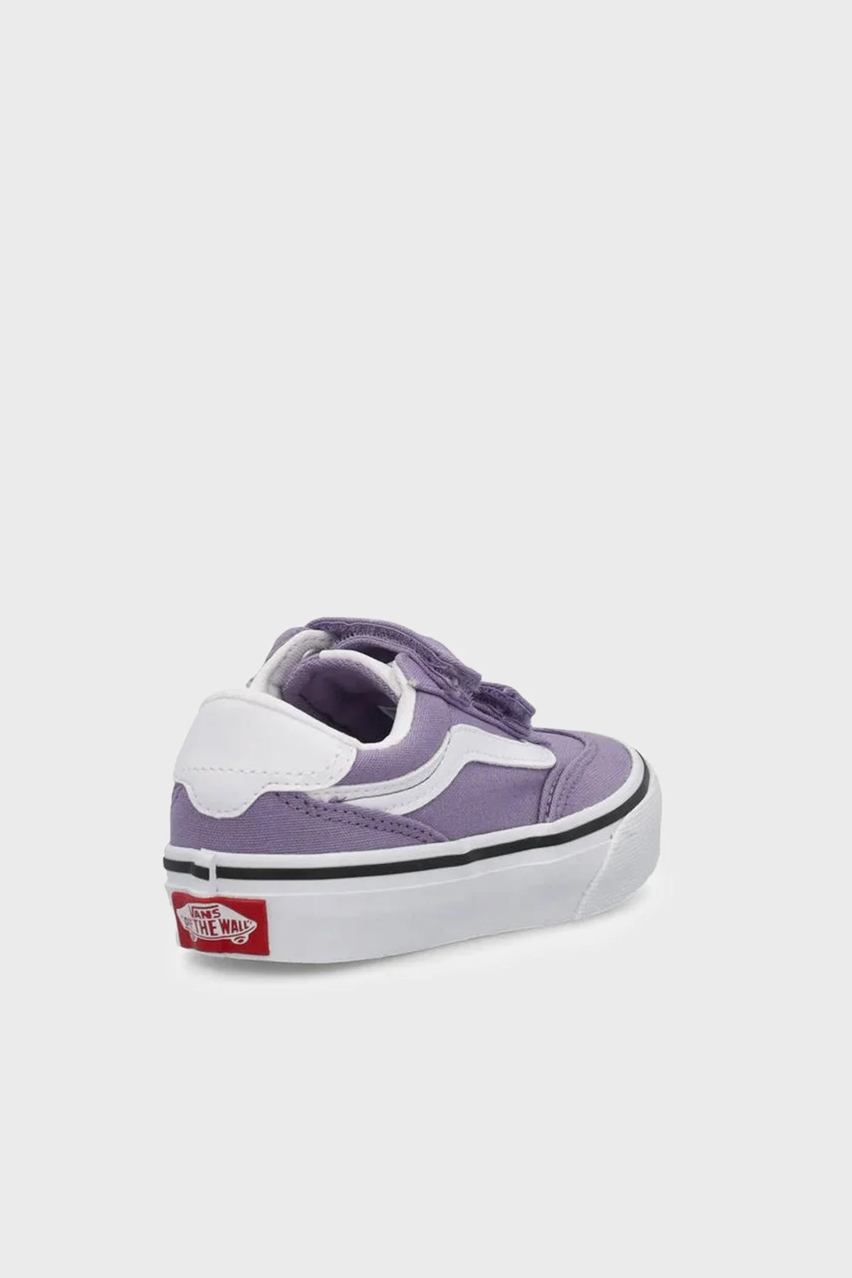 Vans Brooklyn LS V Logolu Cırt Cırtlı Sneaker Unisex Çocuk Ayakkabı VN000EKG1P11 MOR - 4