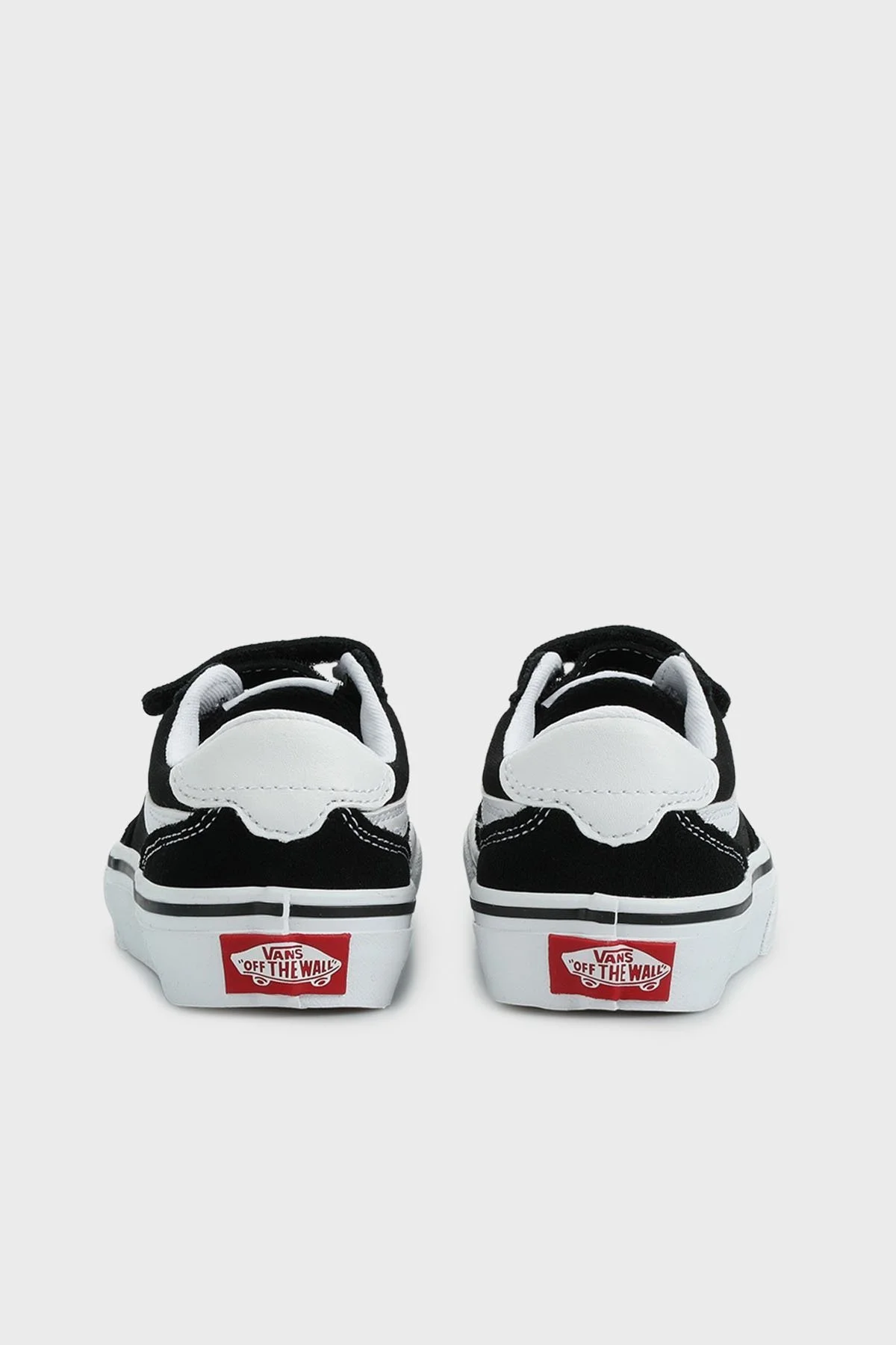 Vans Brooklyn LS V Süet Logolu Casual Unisex Çocuk Ayakkabı VN000DBRBA21 SİYAH-BEYAZ - 4