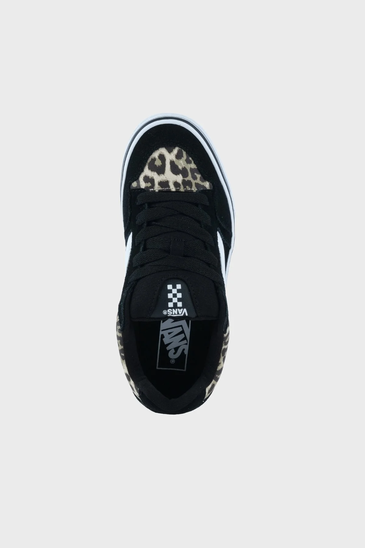 Vans Caldrone Deri Karışımlı Sneaker Kadın Ayakkabı VN0A2Z4ABMA1 SİYAH - 3