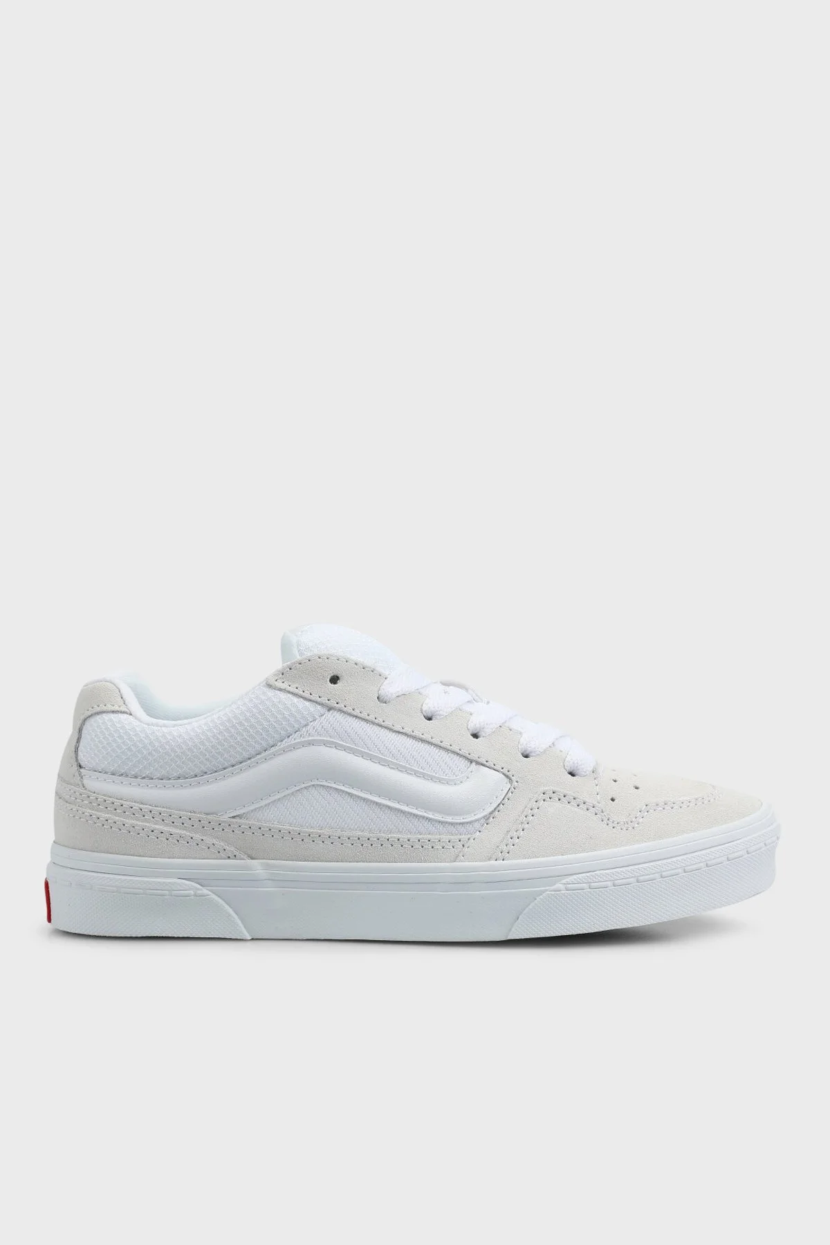 Vans Caldrone Süet Logolu Sneaker Bayan Ayakkabı VN0007P9WHT1 BEYAZ - 1