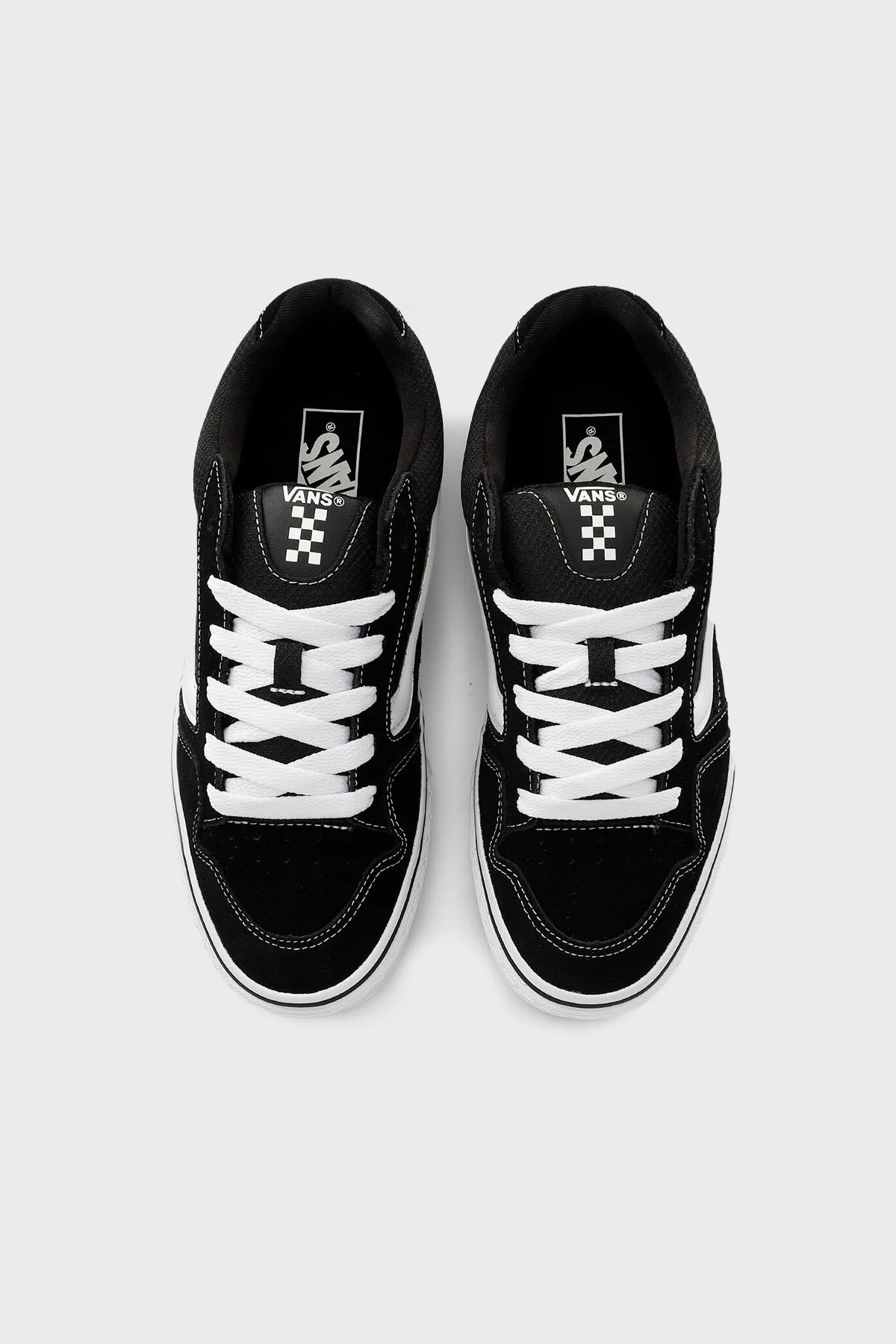 Vans Caldrone Süet Sneaker Erkek Ayakkabı VN0A5JM2BA21 SİYAH-BEYAZ - 5