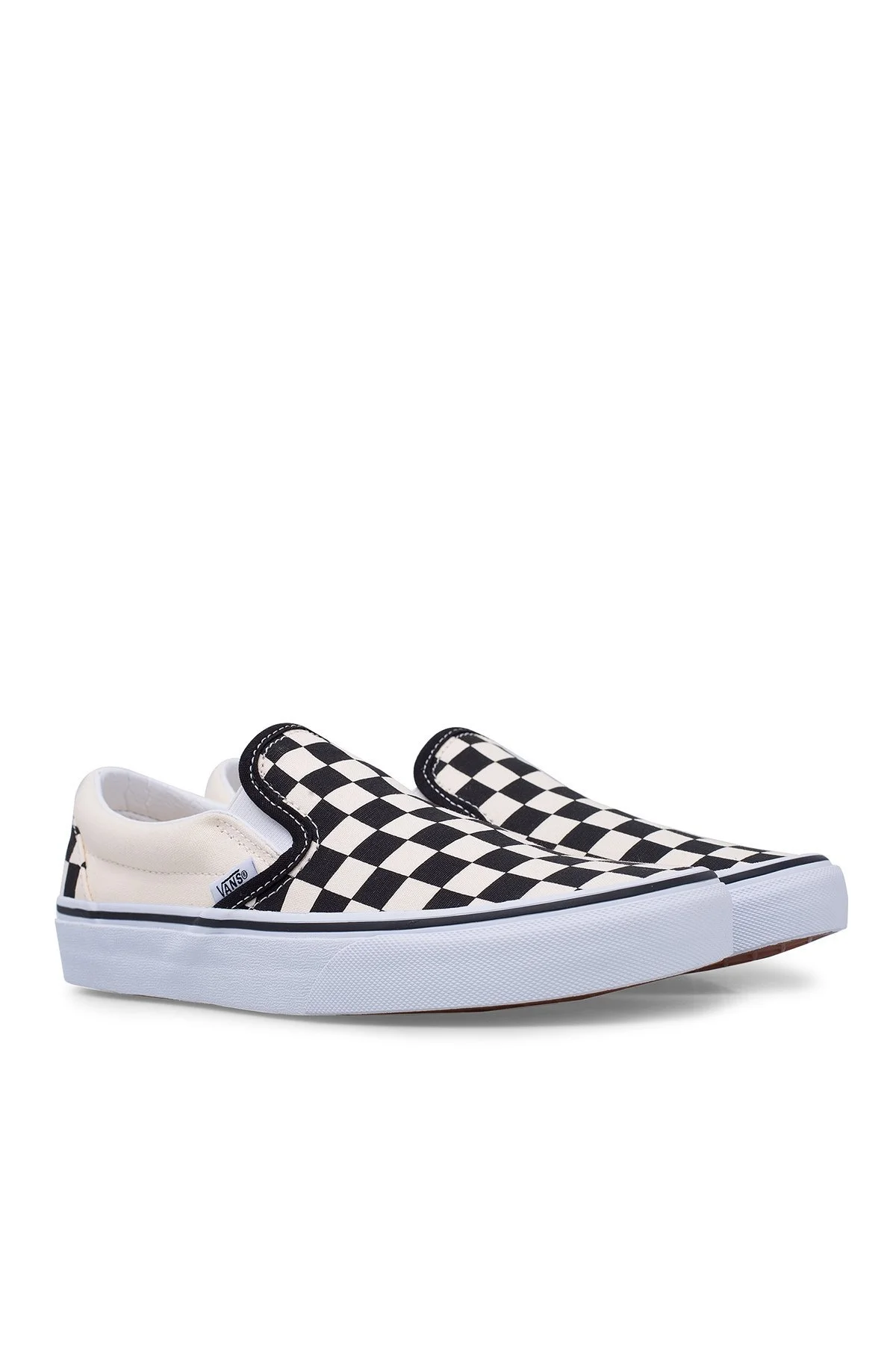 Vans Classic Slip-On Unisex Ayakkabı VN000EYEBWW1 SİYAH-BEYAZ - 3