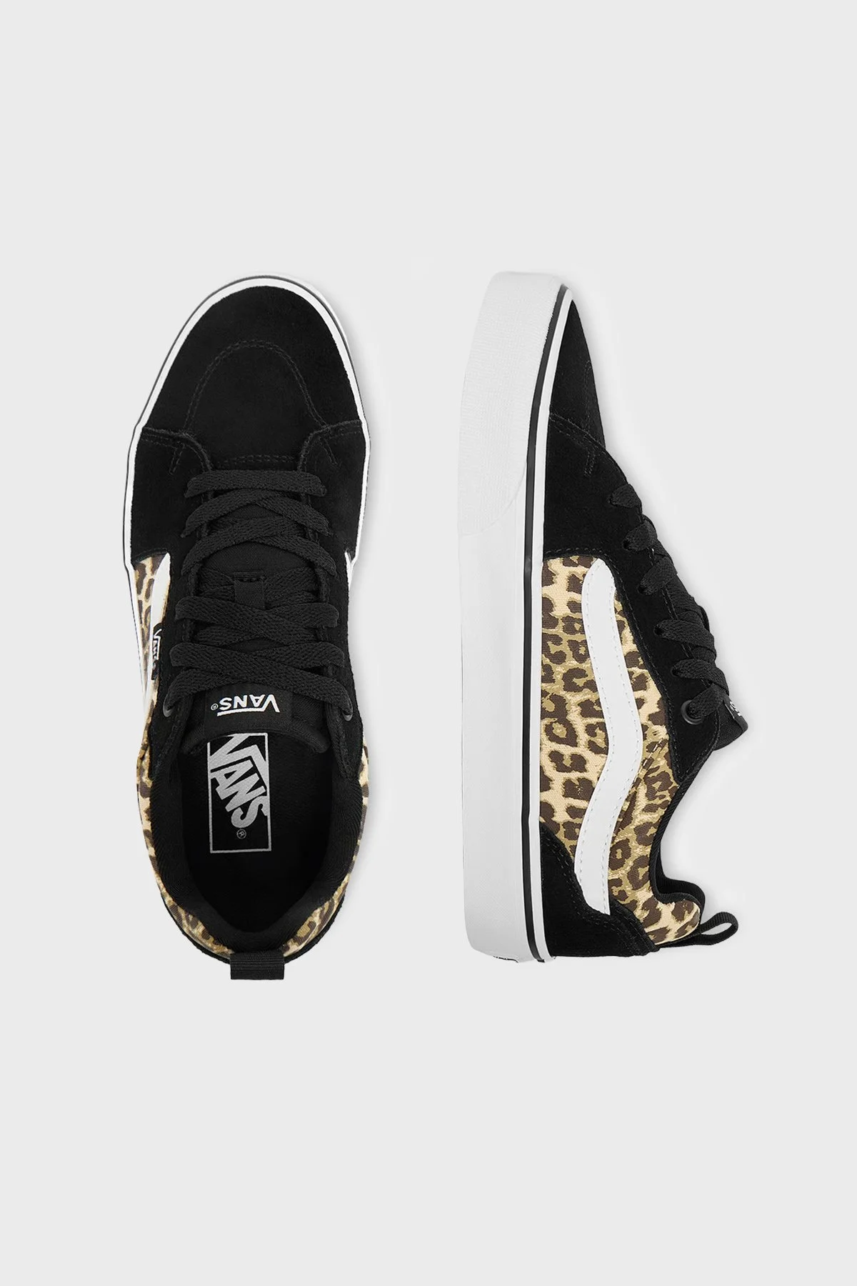 Vans Filmore Deri Sneaker Kadın Ayakkabı VN000EAGBM81 SİYAH - 4