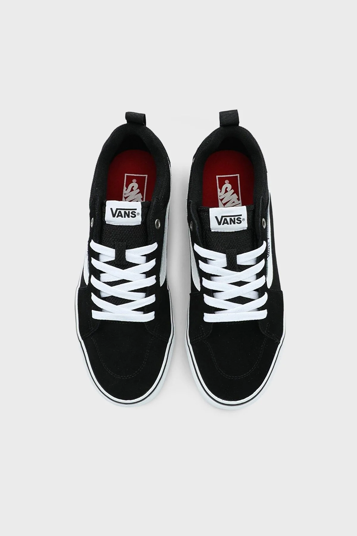 Vans Filmore Logolu Deri Sneaker Erkek Ayakkabı VN0A3MTJIJU1 SİYAH - 4