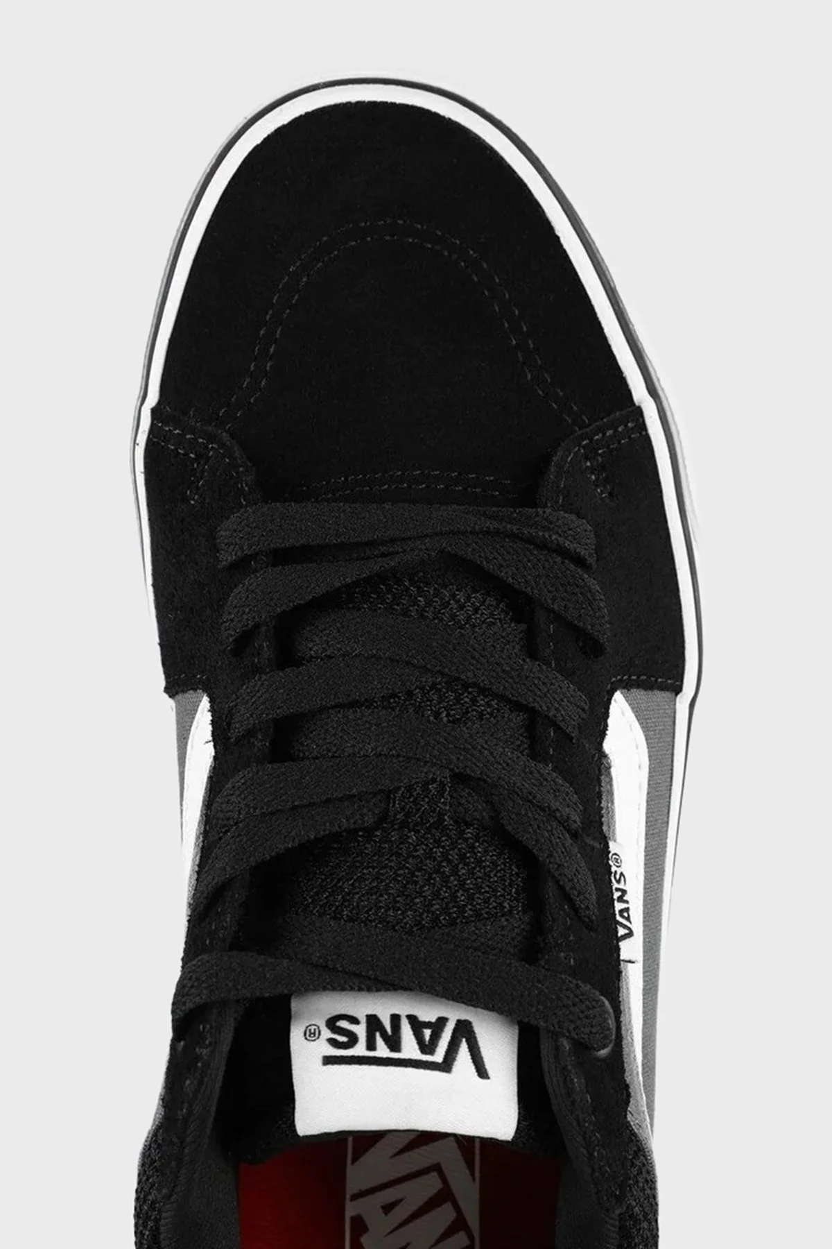 Vans Filmore Süet Sneaker Erkek Ayakkabı VN0A3MTJT2J1 SİYAH-GRİ - 6