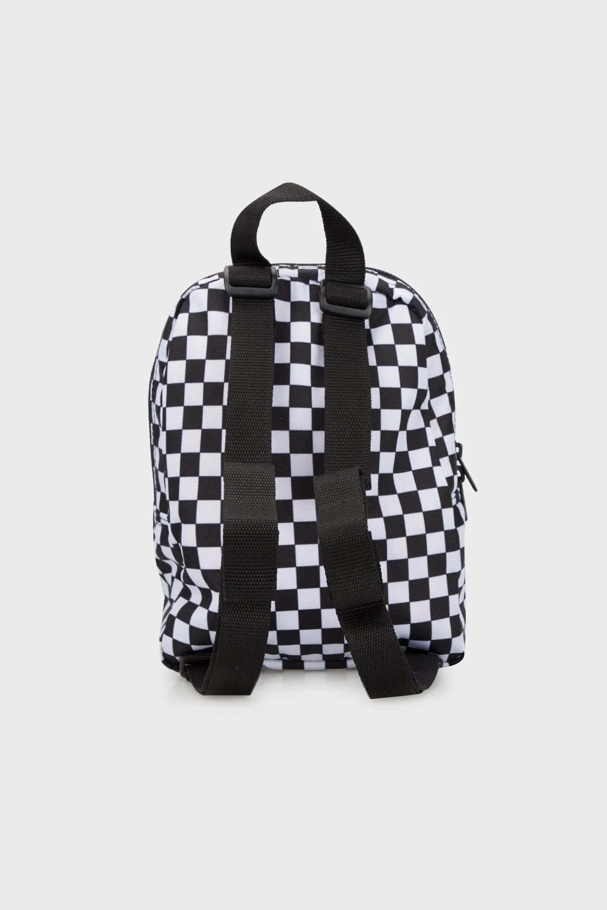 Vans Got This Damalı Fermuarlı Unisex Sırt Çantası VN000HDJY281 SİYAH-BEYAZ - 3