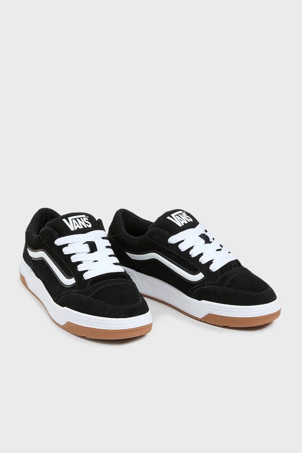 Vans Hylane Kalın Tabanlı Süet Sneaker Unisex Ayakkabı VN000D819X11 SİYAH-BEYAZ - 3