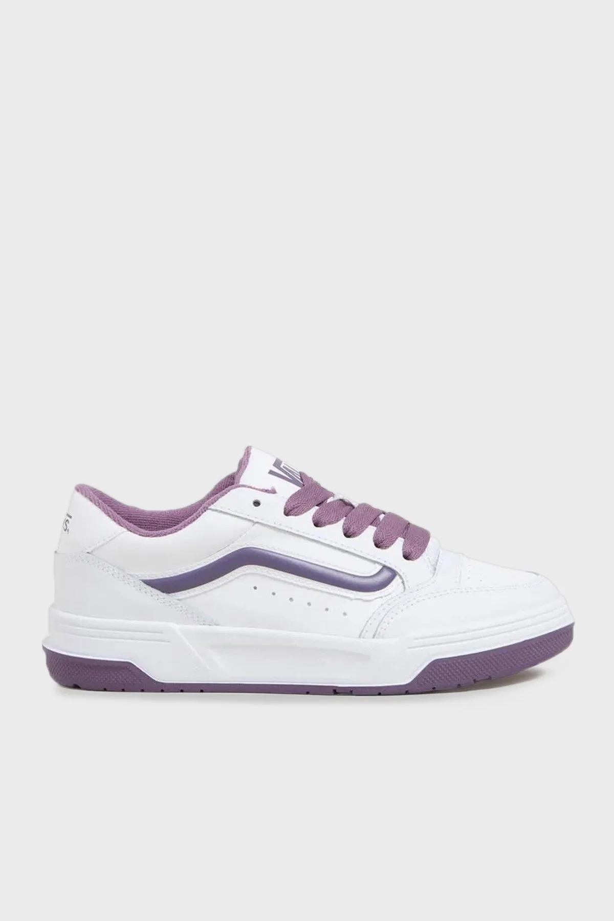 Vans Hylane Logolu Sneaker Unisex Ayakkabı VN000D1JPRP1 BEYAZ-MOR - 1