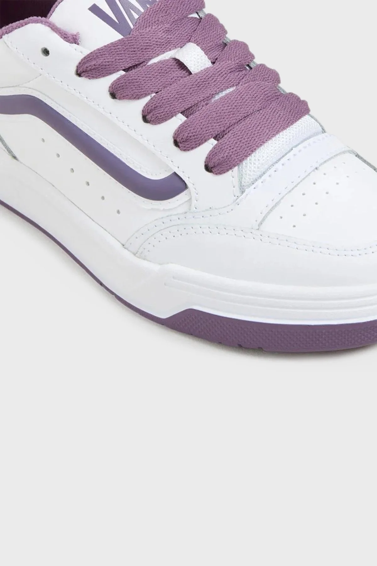 Vans Hylane Logolu Sneaker Unisex Ayakkabı VN000D1JPRP1 BEYAZ-MOR - 4