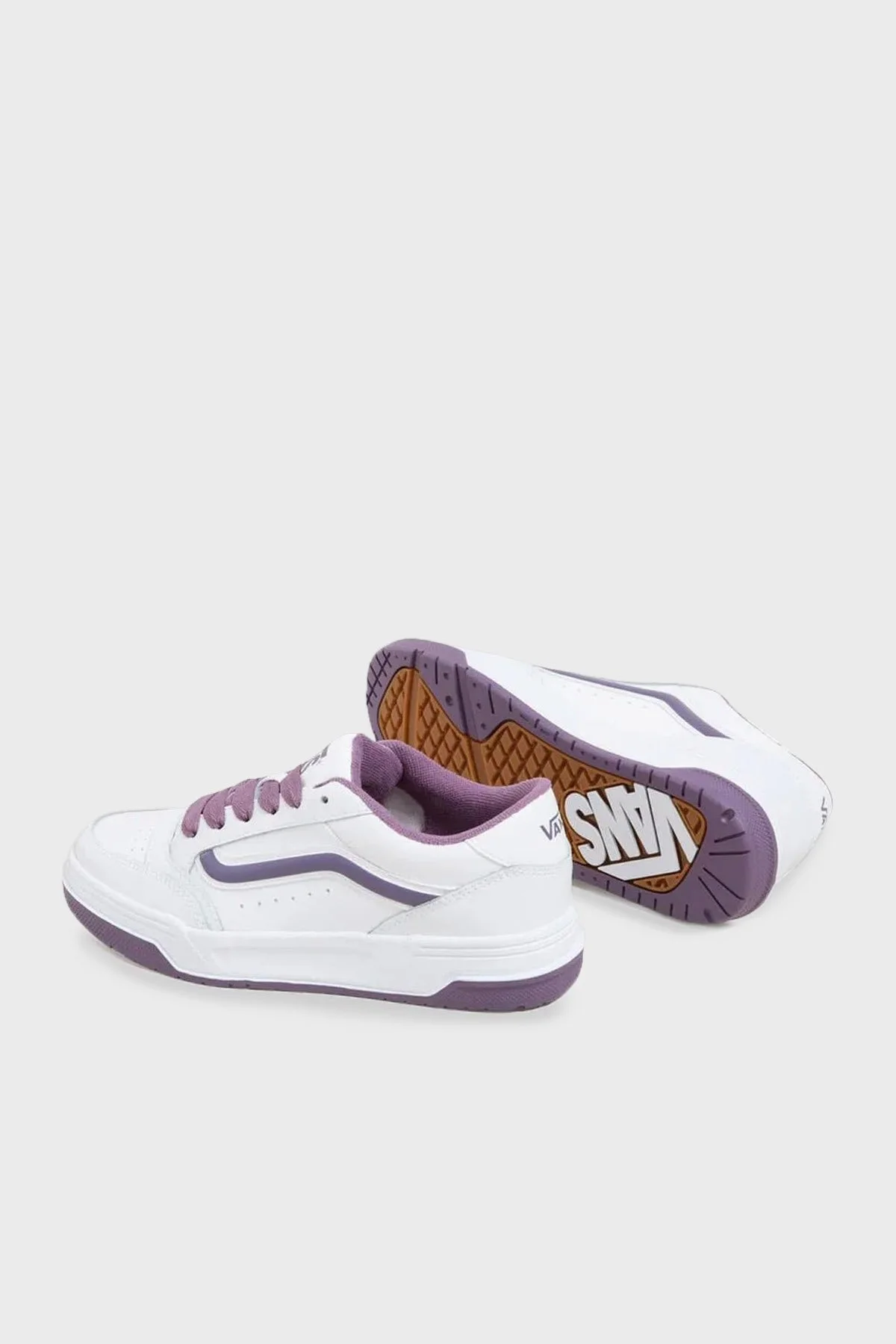 Vans Hylane Logolu Sneaker Unisex Ayakkabı VN000D1JPRP1 BEYAZ-MOR - 5