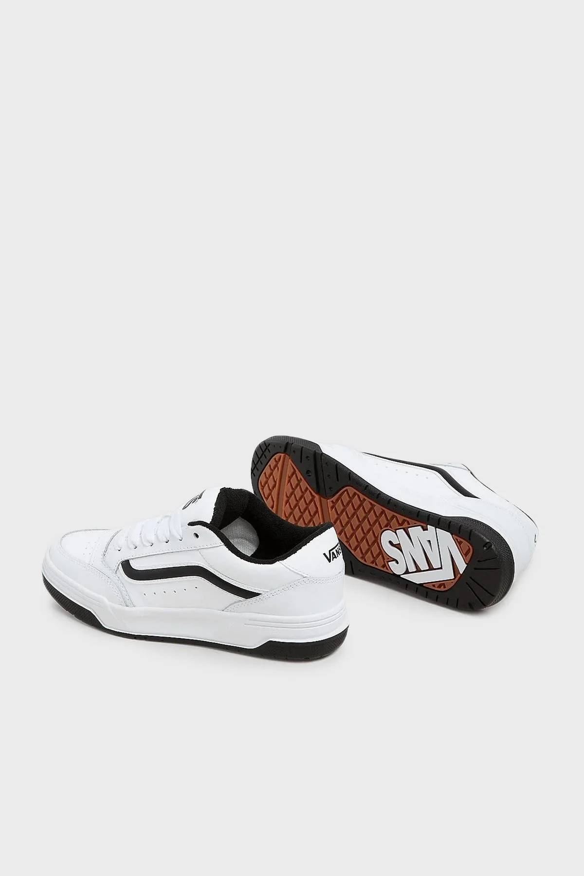 Vans Hylane Logolu Süet Sneaker Unisex Ayakkabı VN000D1JYB21 BEYAZ-SİYAH - 4