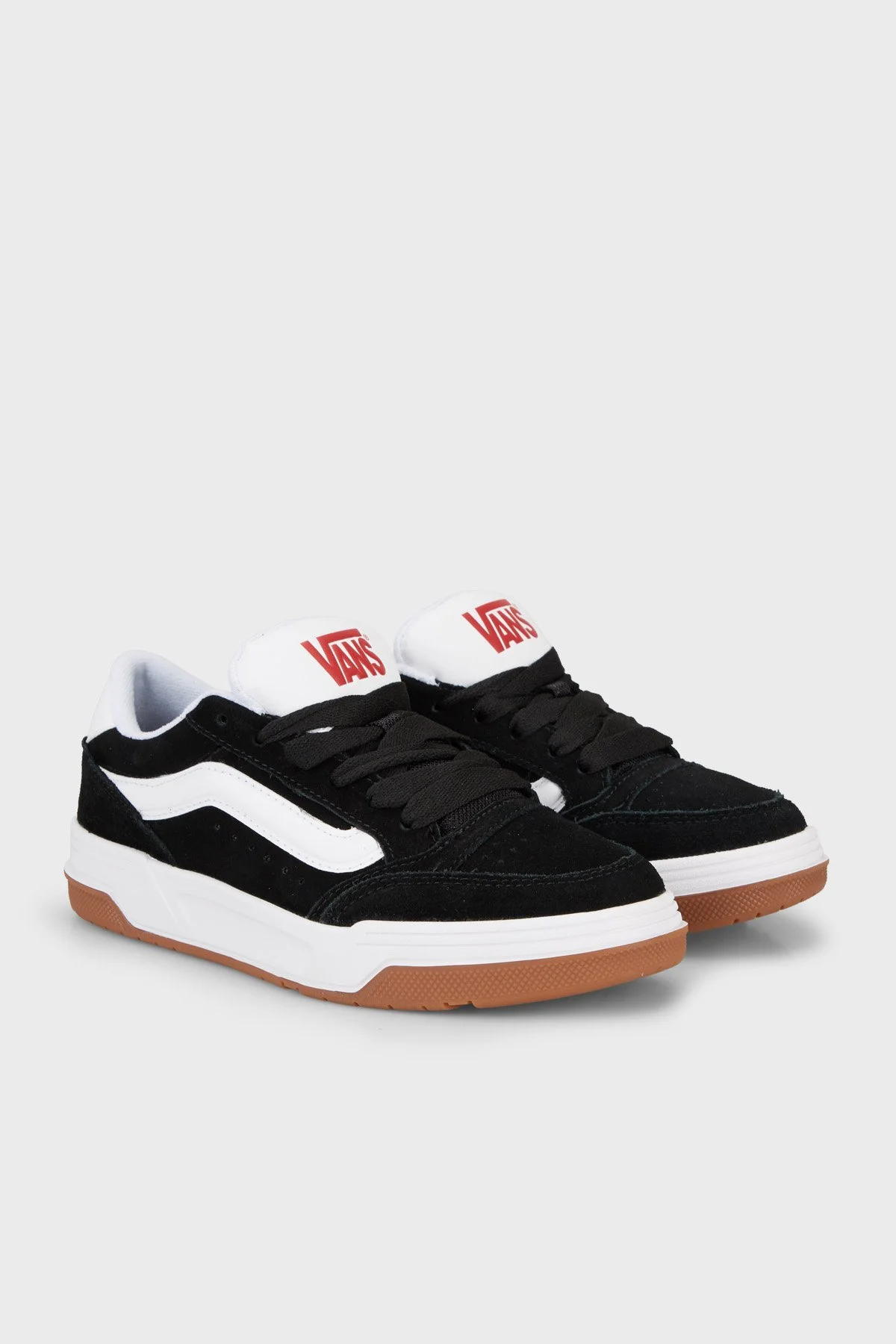 Vans Hylane Logolu Süet Sneaker Unisex Ayakkabı VN000DB14581 SİYAH - 3