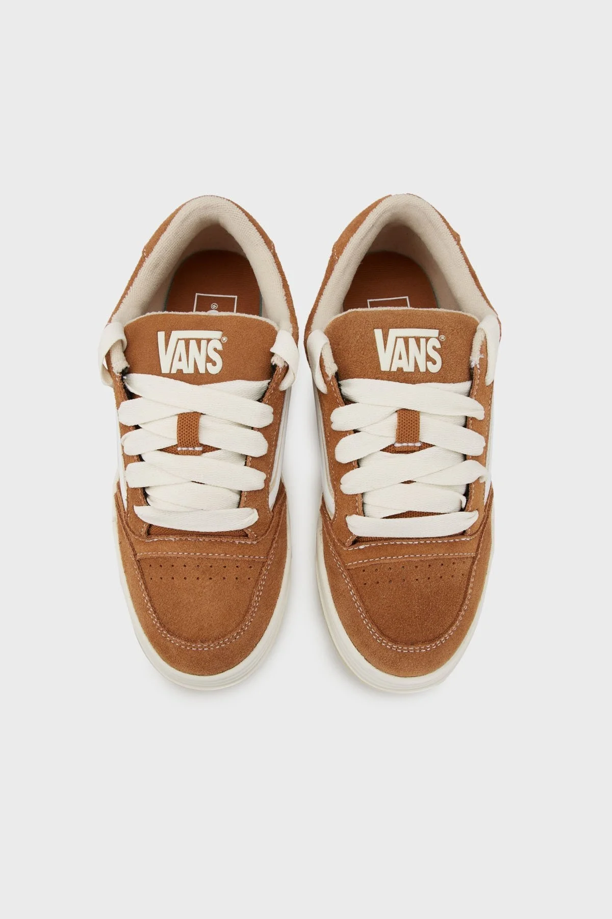 Vans Hylane Süet Logolu Sneaker Unisex Ayakkabı VN000D1JBRO1 KAHVE - 4