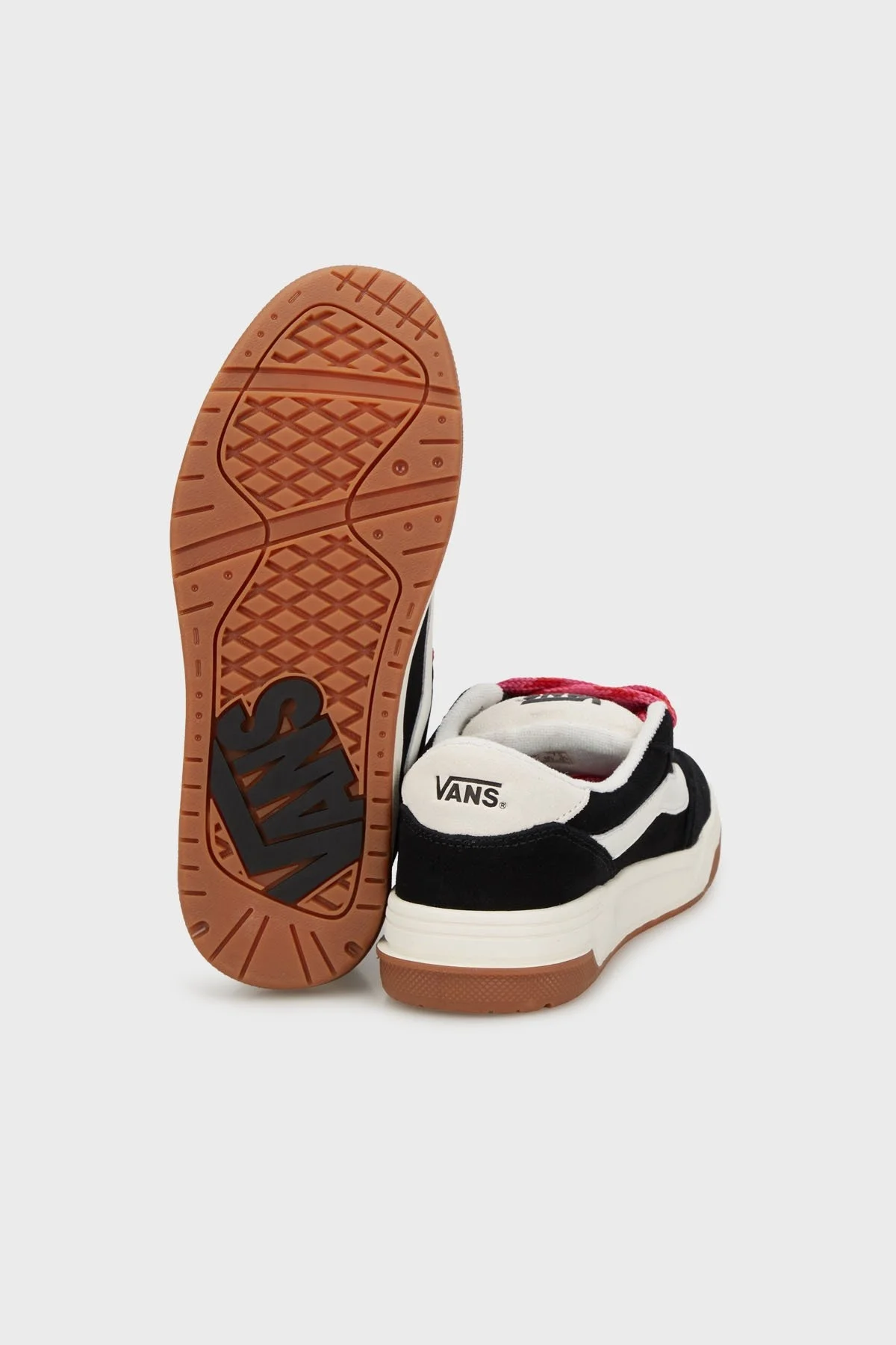 Vans Hylane Süet Logolu Sneaker Unisex Ayakkabı VN000DB1BMA1 SİYAH - 4