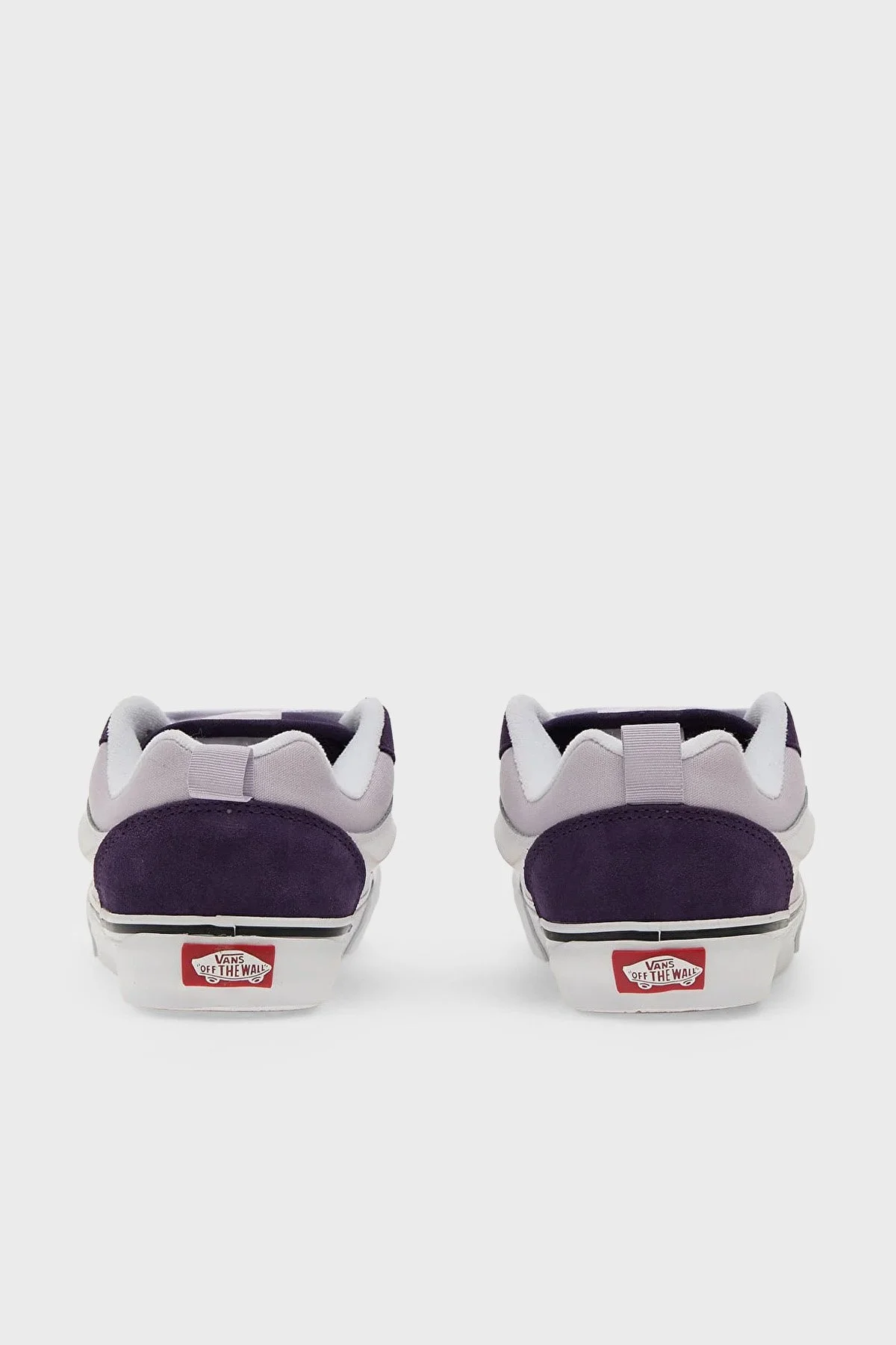 Vans Knu Skool Logolu Süet Sneaker Unisex Ayakkabı VN000D6ZEMY1 Lila-Mor - 4