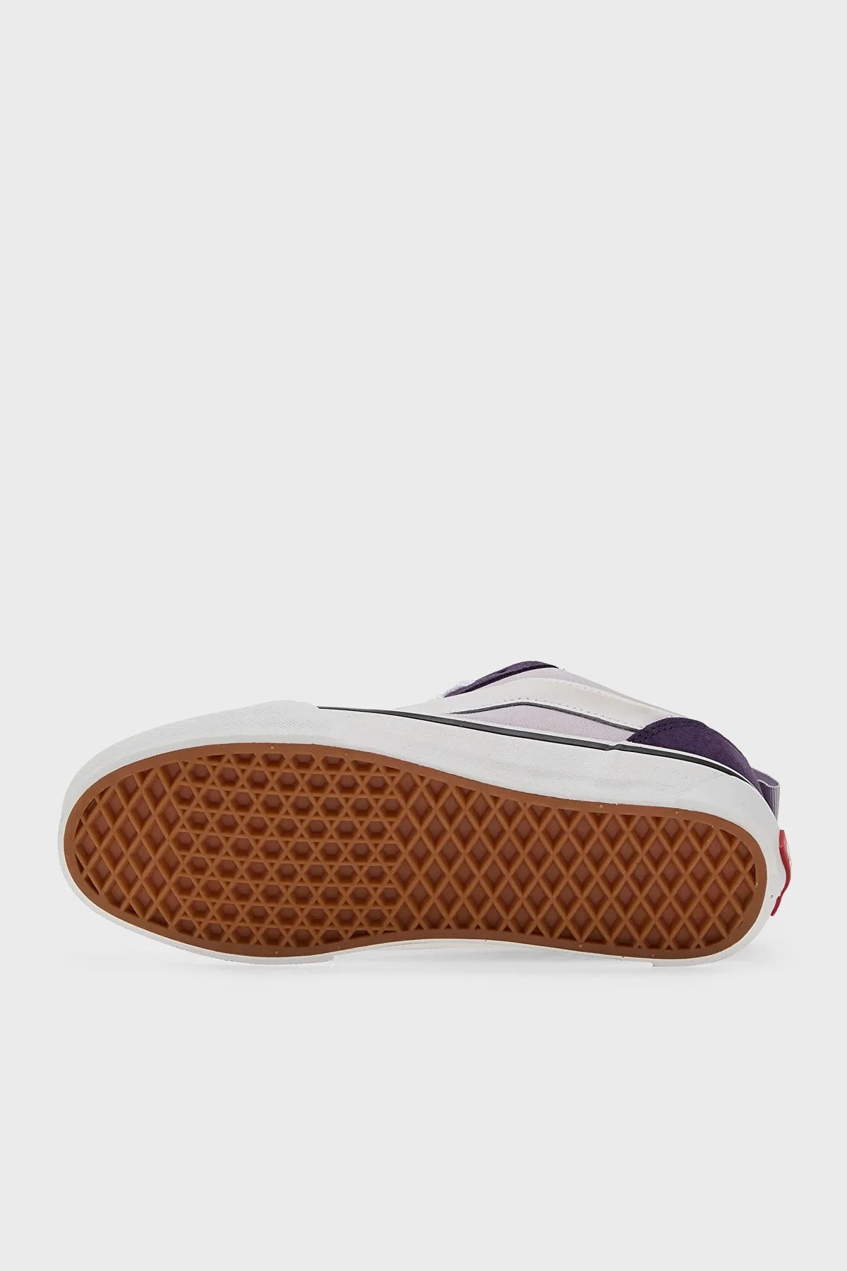 Vans Knu Skool Logolu Süet Sneaker Unisex Ayakkabı VN000D6ZEMY1 Lila-Mor - 5