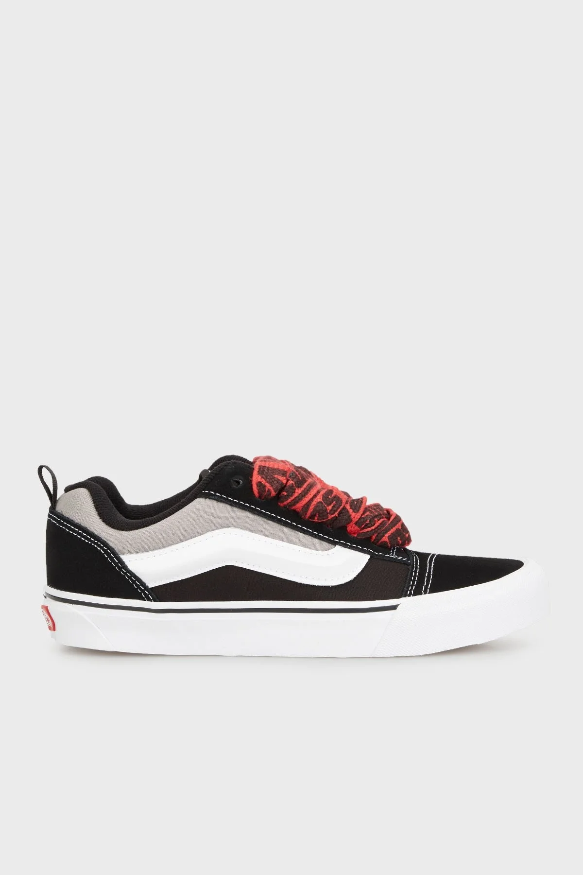 Vans Knu Skool Süet Sneaker Unisex Ayakkabı VN0009QCBA21 SİYAH-BEYAZ - 1