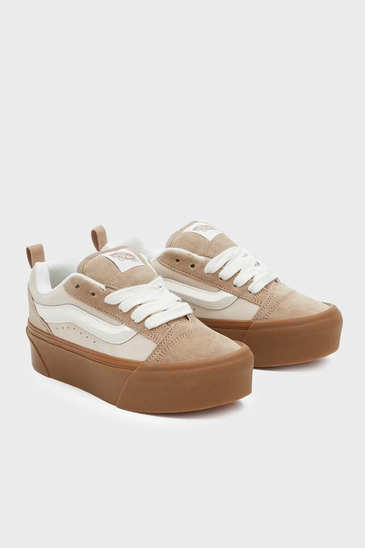 Vans Knu Stack Süet Sneaker Bayan Ayakkabı VN000CP6DJR1 KREM - 3
