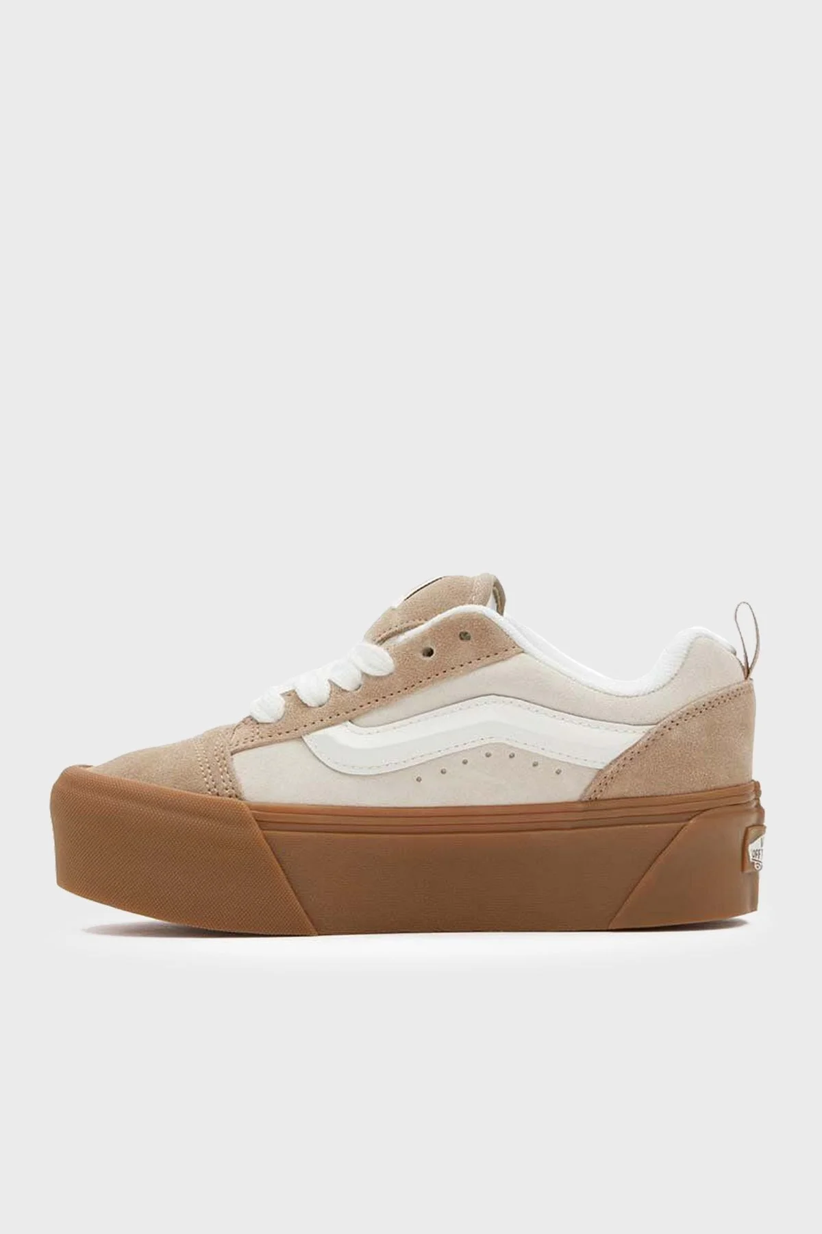 Vans Knu Stack Süet Sneaker Bayan Ayakkabı VN000CP6DJR1 KREM - 4