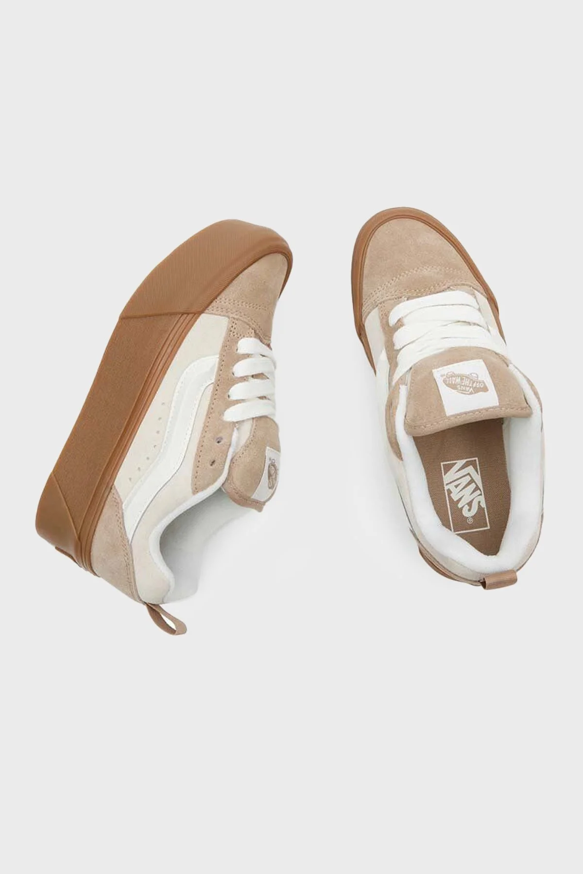 Vans Knu Stack Süet Sneaker Bayan Ayakkabı VN000CP6DJR1 KREM - 6