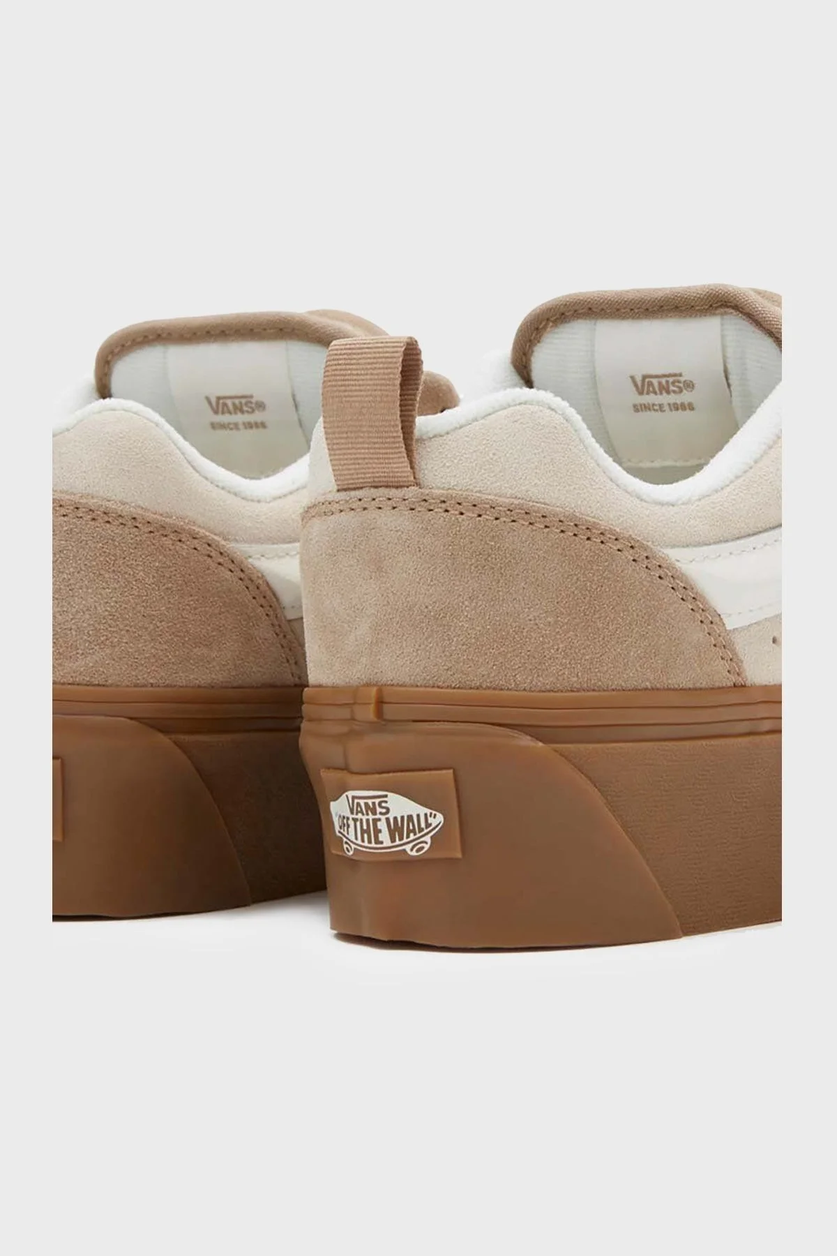 Vans Knu Stack Süet Sneaker Bayan Ayakkabı VN000CP6DJR1 KREM - 7