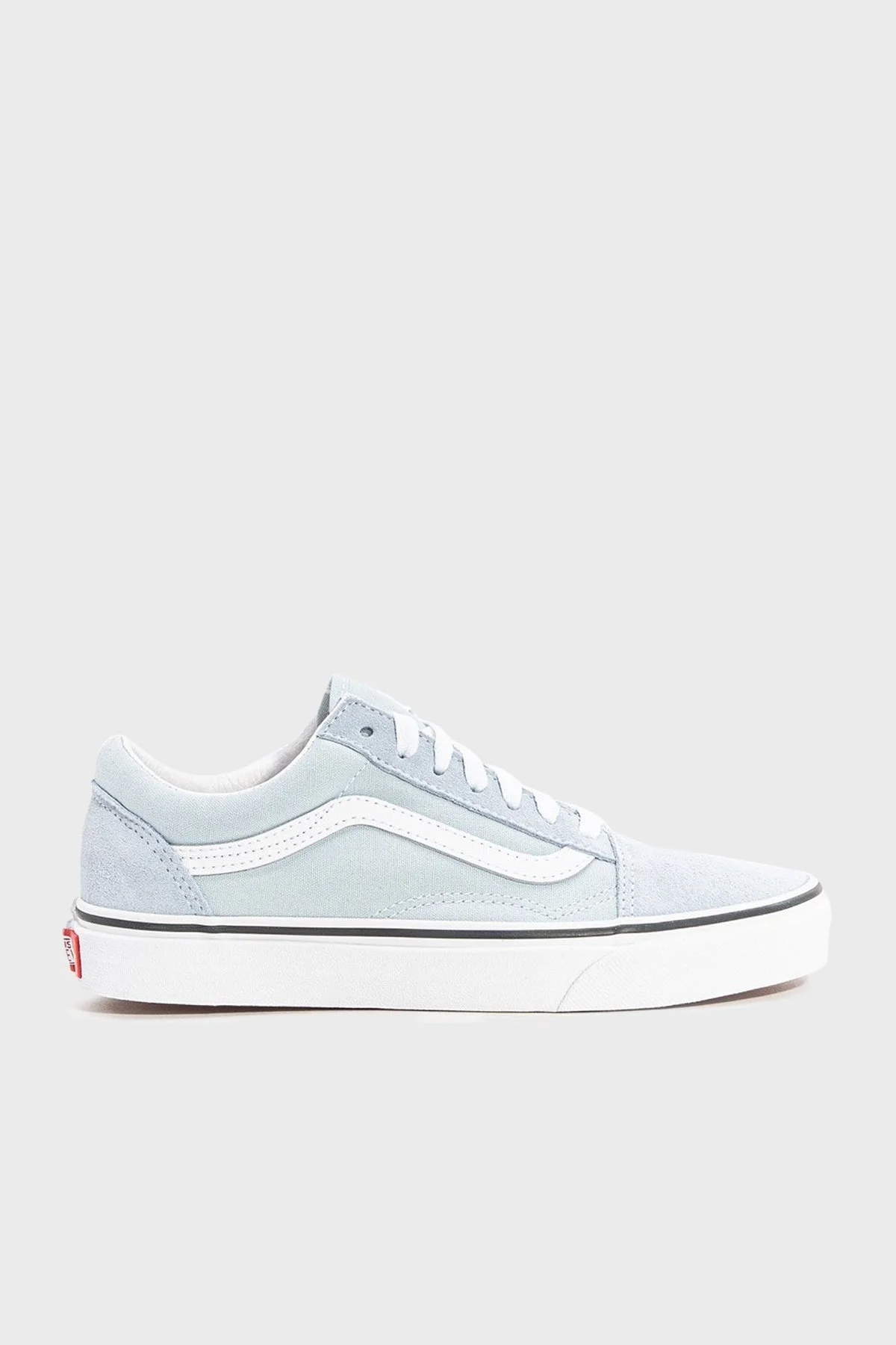 Vans Logolu UA Old Skool Günlük Spor Unisex Ayakkabı VN0A38G1Q6K1 Açık Mavi-Beyaz - 1