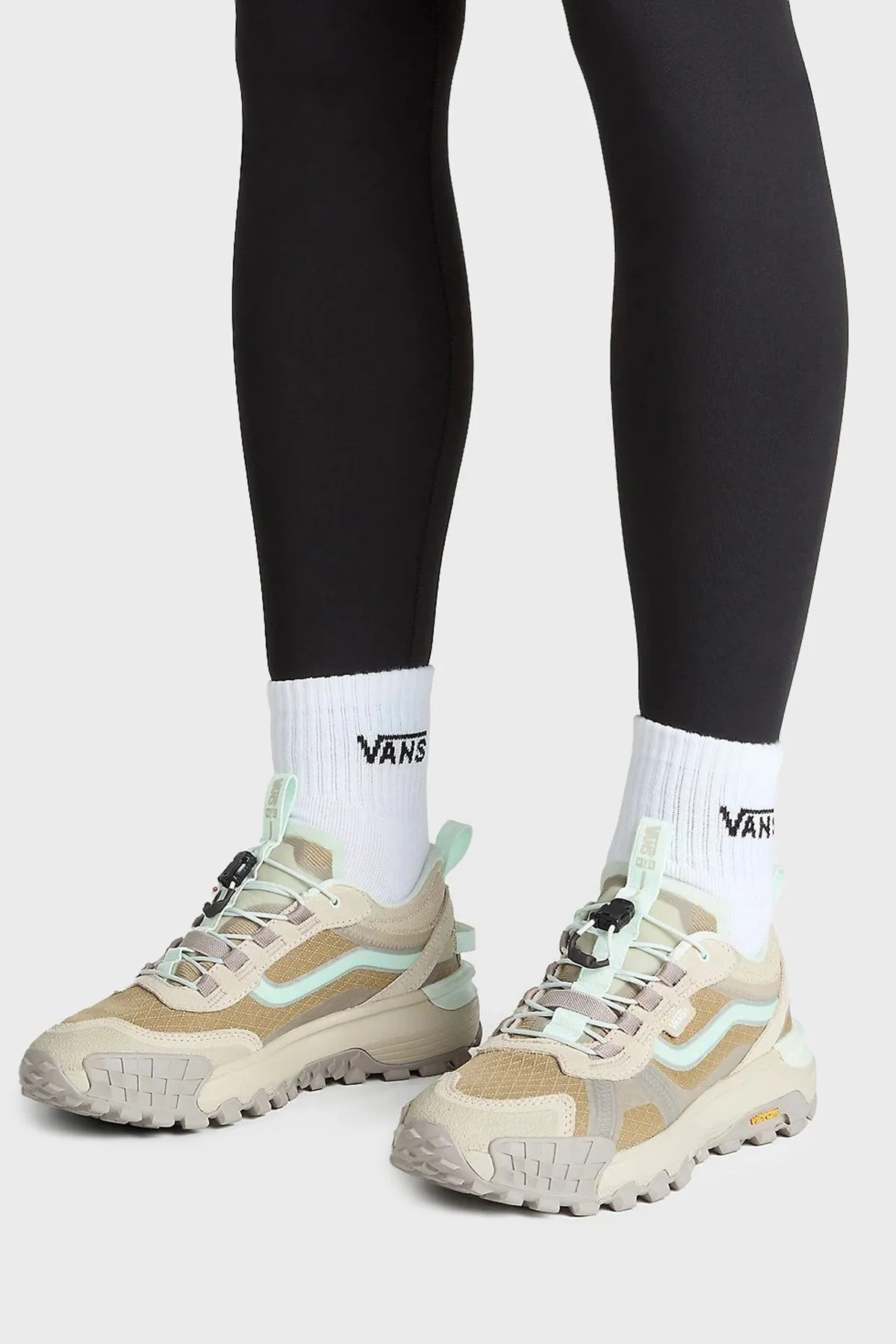 Vans MTE Crosspath XC Logolu Su İtici Kalın Taban Sneaker Unisex Ayakkabı VN000D5VBYS1 Bej-Mint - 2