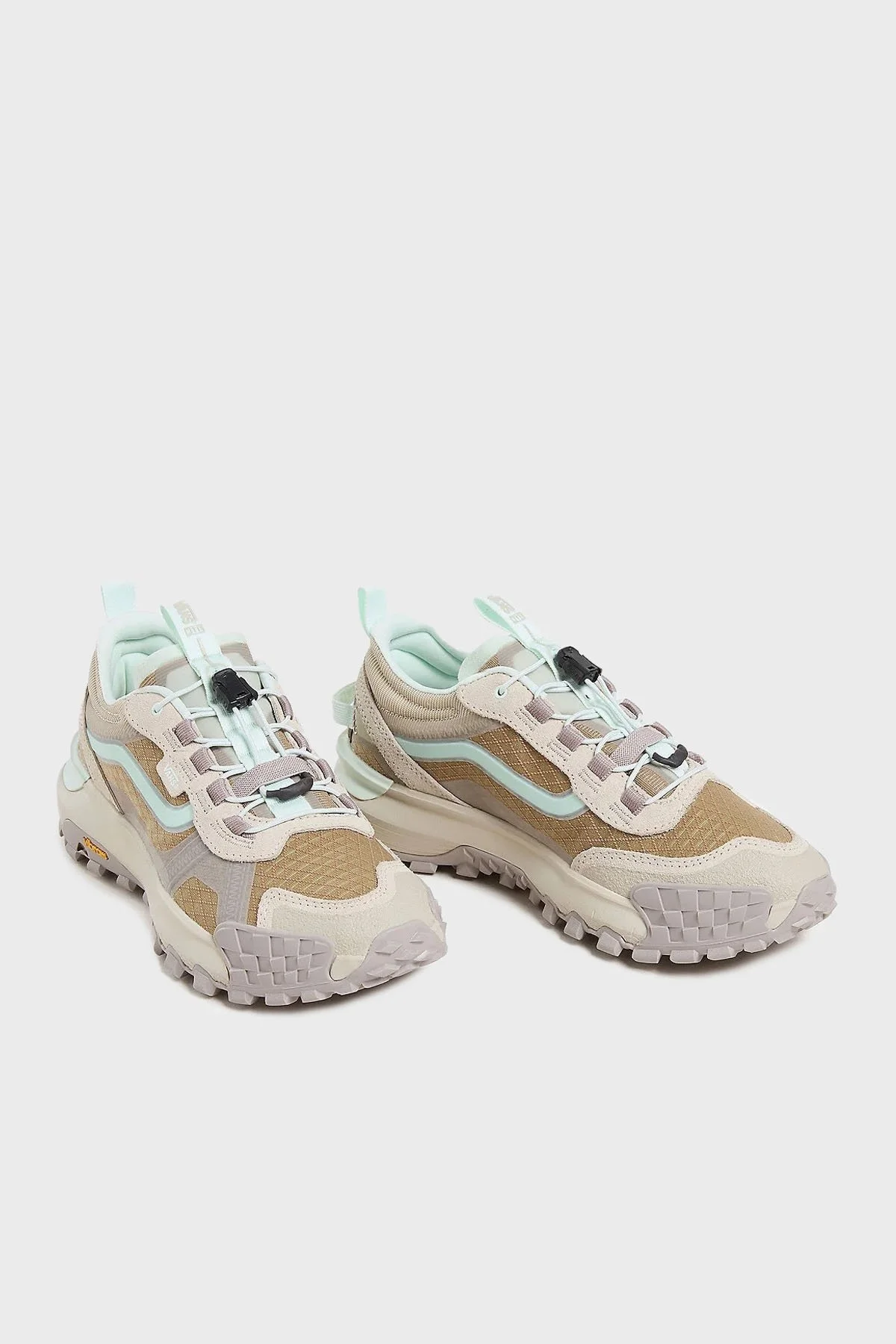 Vans MTE Crosspath XC Logolu Su İtici Kalın Taban Sneaker Unisex Ayakkabı VN000D5VBYS1 Bej-Mint - 3