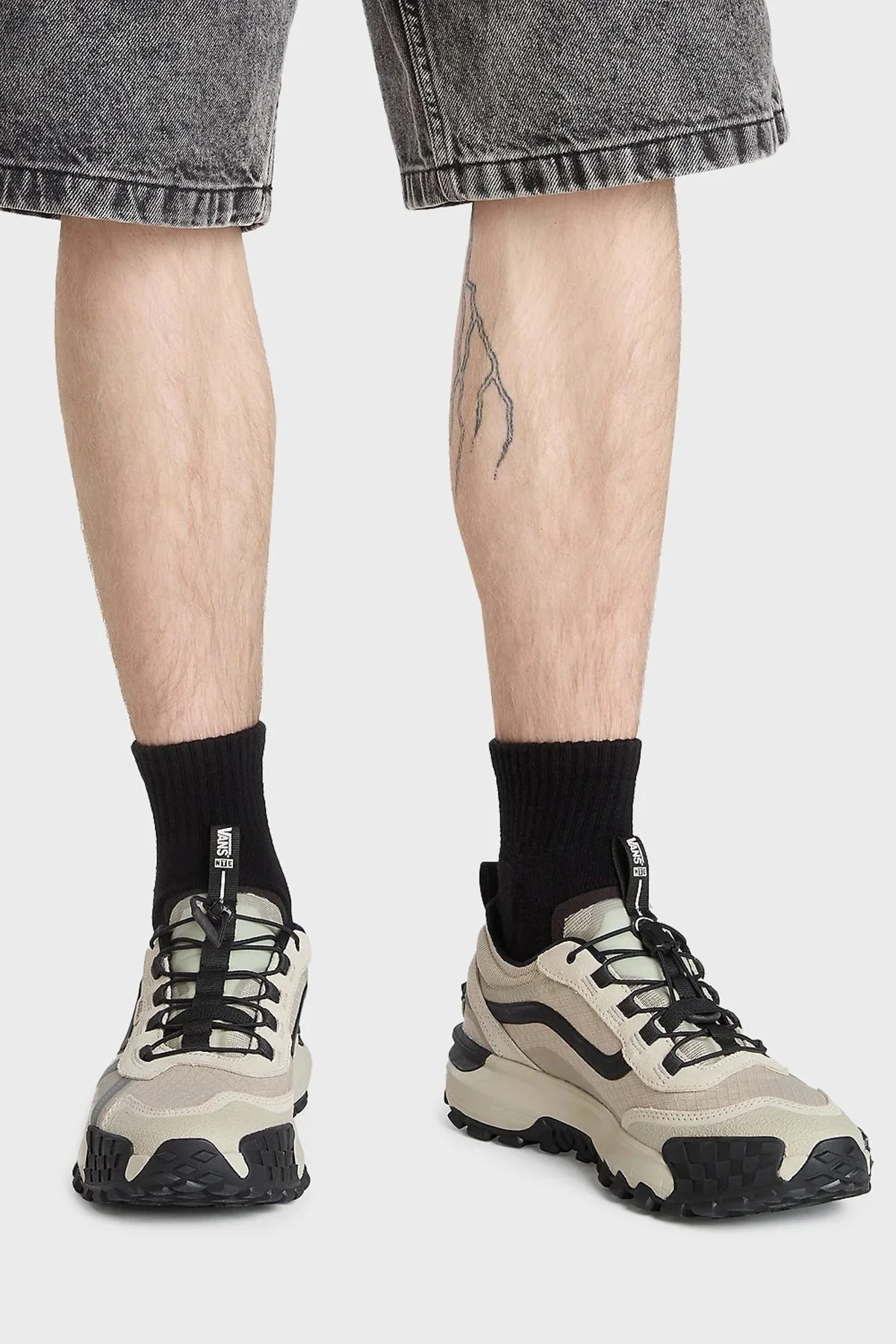 Vans MTE Crosspath XC Logolu Su İtici Kalın Taban Sneaker Unisex Ayakkabı VN000D5VOVP1 BEJ-SİYAH - 2