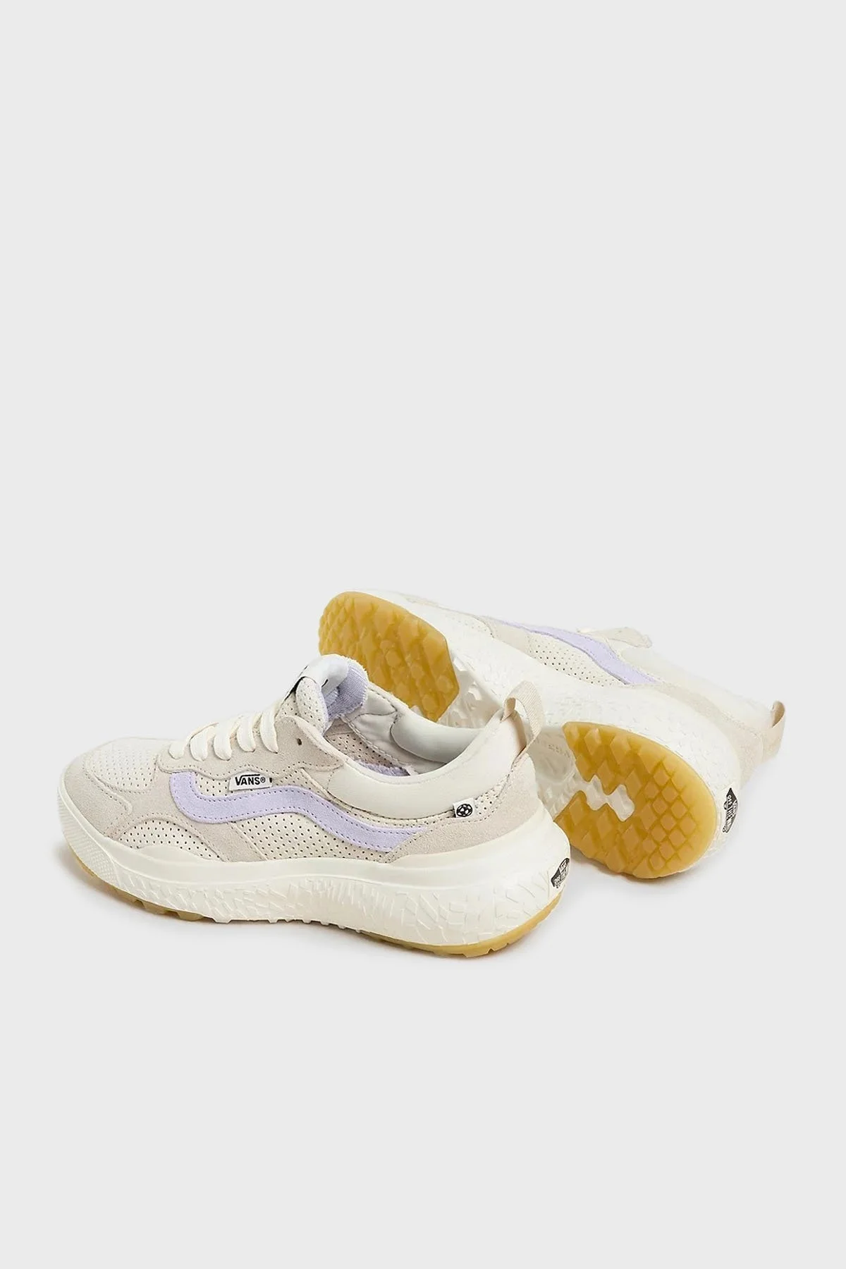 Vans MTE UltraRange Neo VR3 Deri Logolu Sneaker Unisex Ayakkabı VN000CWEWHP1 BEYAZ-MOR - 5