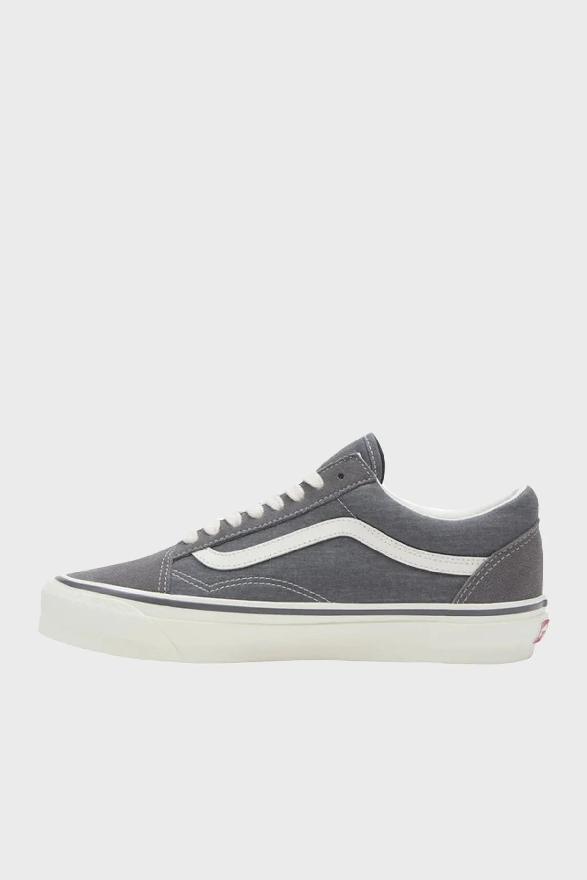 Vans Old Skool 36 Süet Sneaker Erkek Ayakkabı VN000CT9PWT1 GRİ - 3