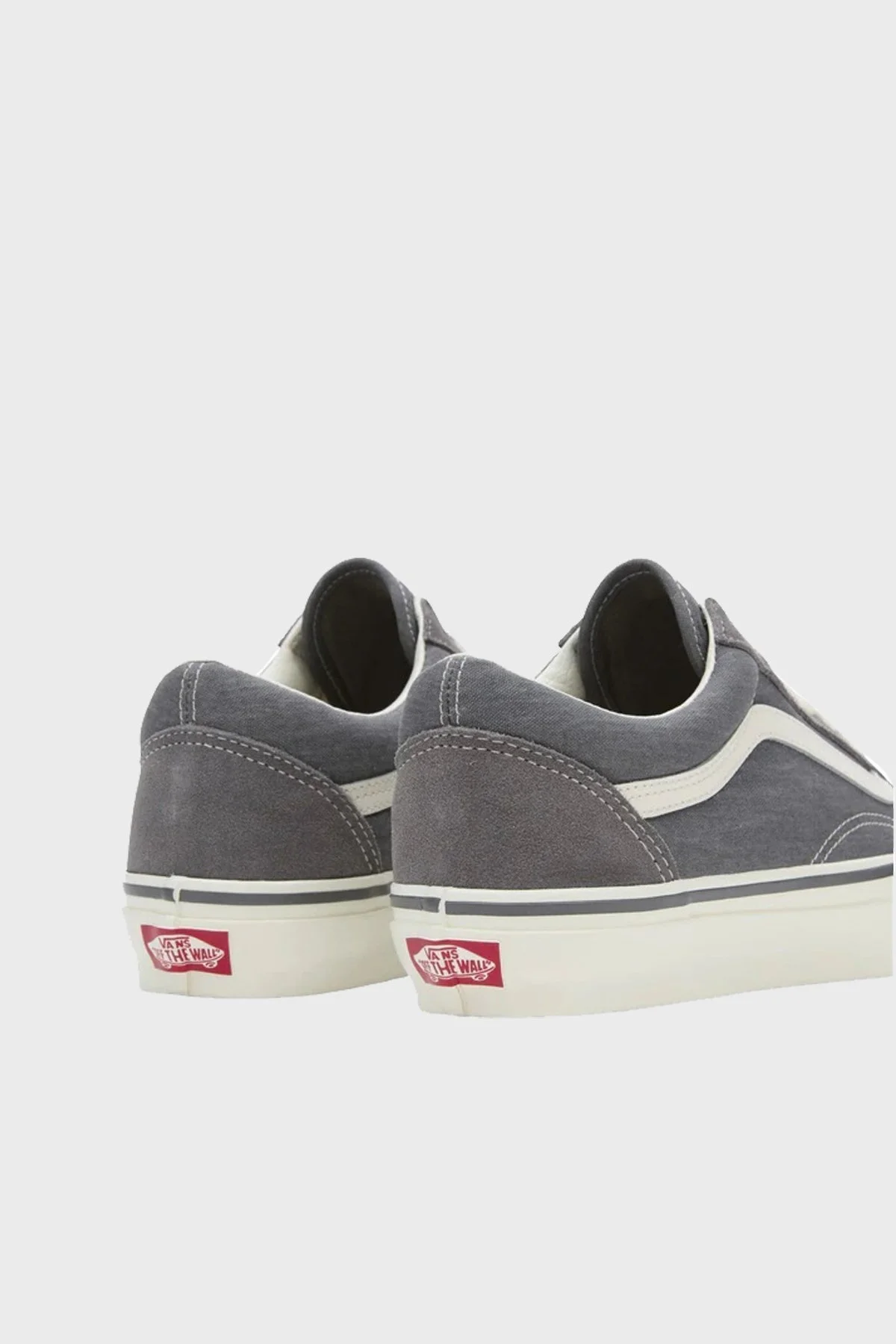 Vans Old Skool 36 Süet Sneaker Erkek Ayakkabı VN000CT9PWT1 GRİ - 4