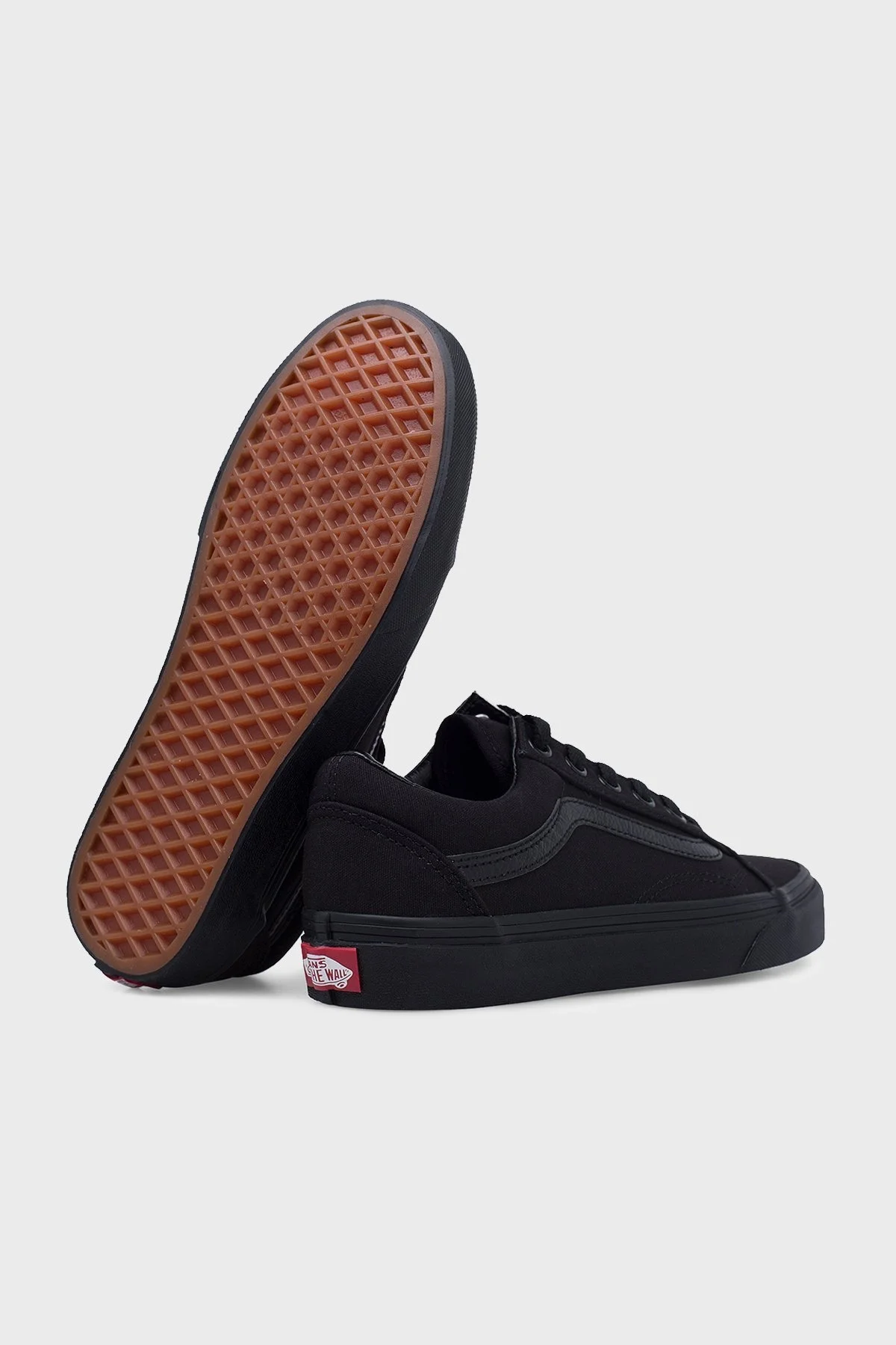 Vans Old Skool Unisex Ayakkabı VN000D3HBKA 1 SİYAH-SİYAH - 4